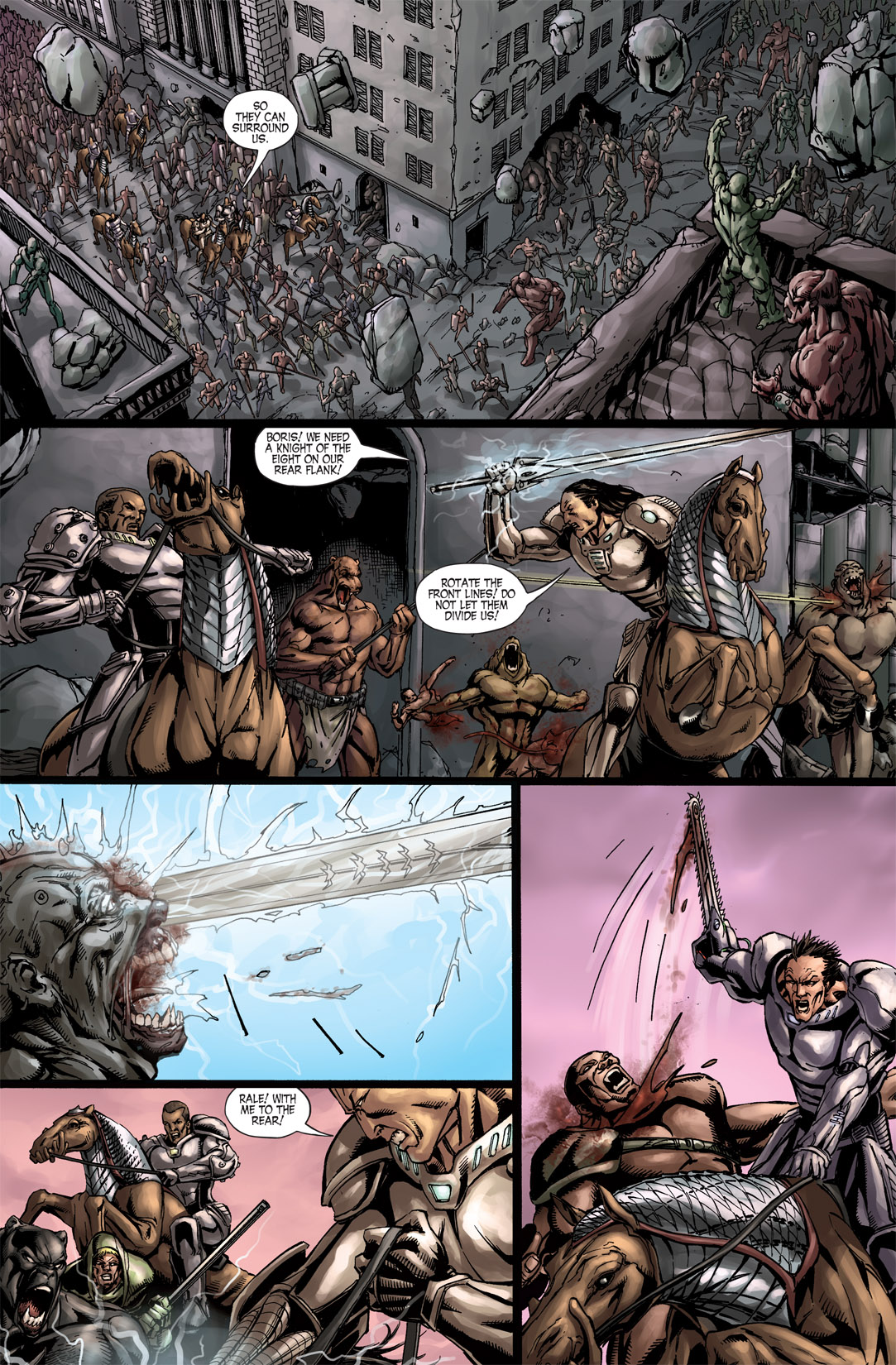 Read online Last Reign: Kings of War comic -  Issue #5 - 7