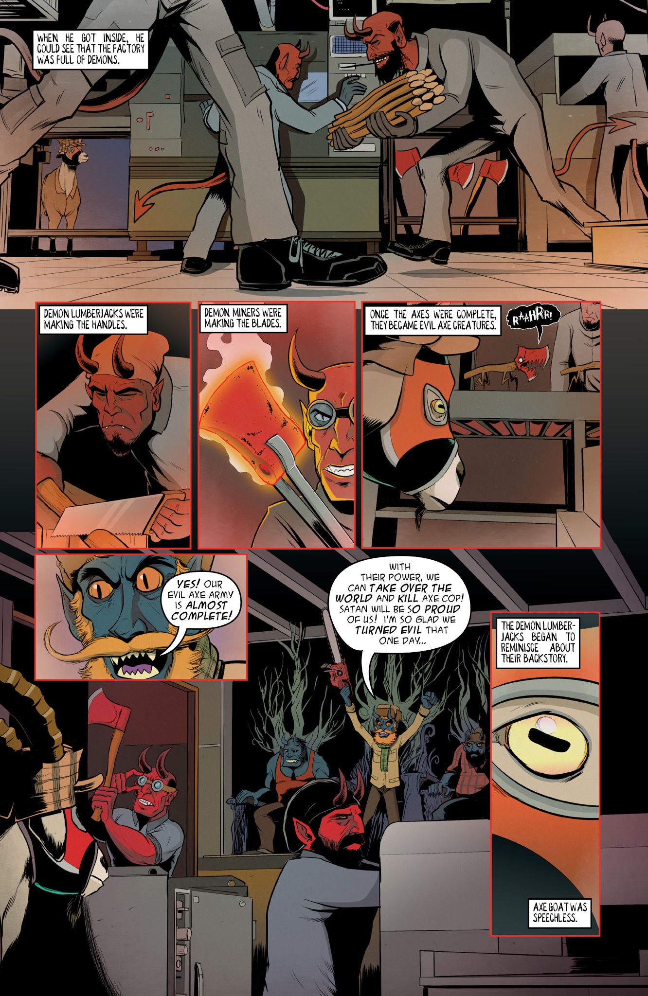 Read online Axe Cop comic -  Issue # TPB 6 - 36