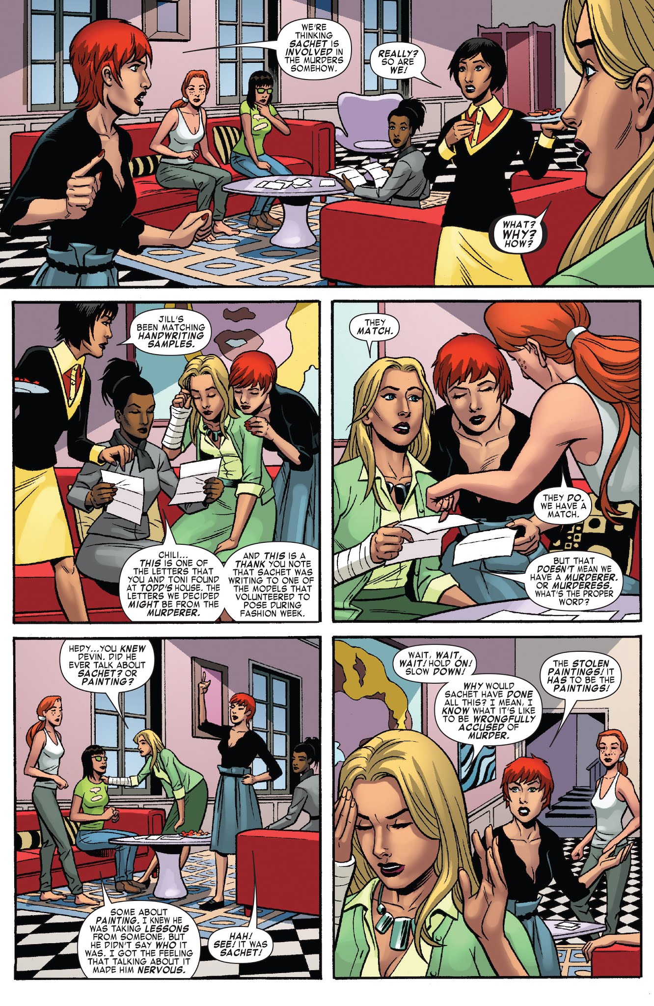 Read online Models, Inc. comic -  Issue #4 - 13