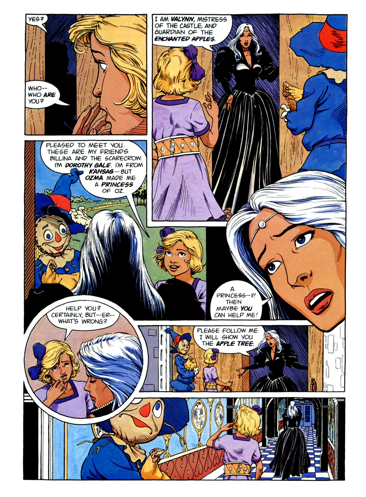 Read online The Enchanted Apples of Oz comic -  Issue # Full - 9