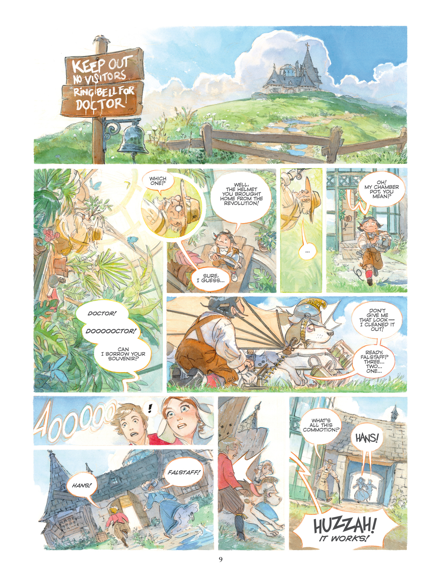 Read online Castle In the Stars: The Space Race of 1869 comic -  Issue #Castle In the Stars TPB The Knights of Mars - 12