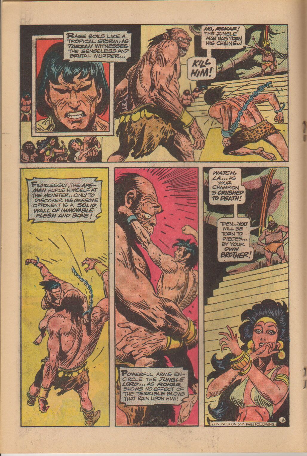 Read online Tarzan (1972) comic -  Issue #224 - 13
