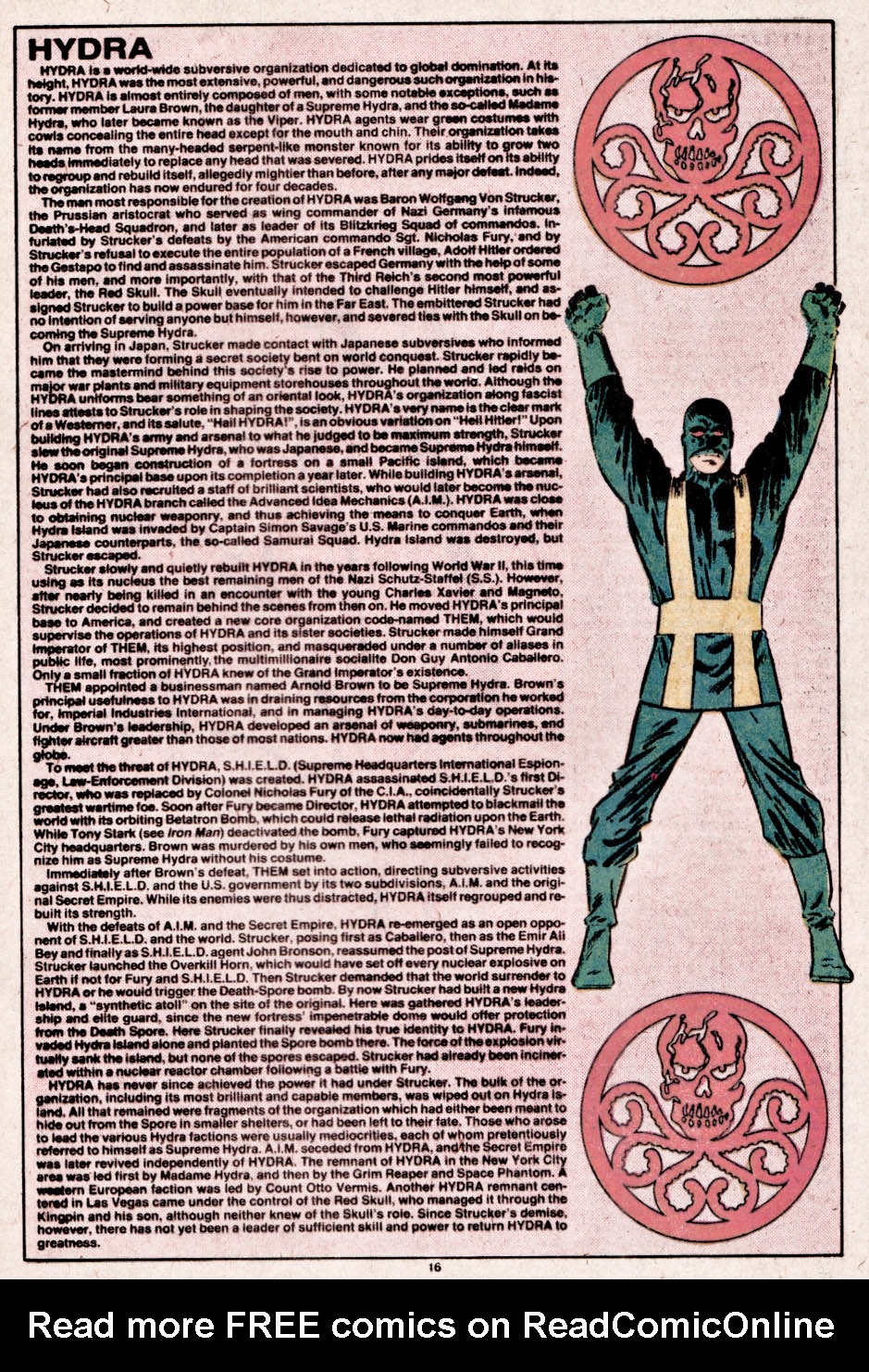 Read online The Official Handbook of the Marvel Universe comic -  Issue #5 - 17