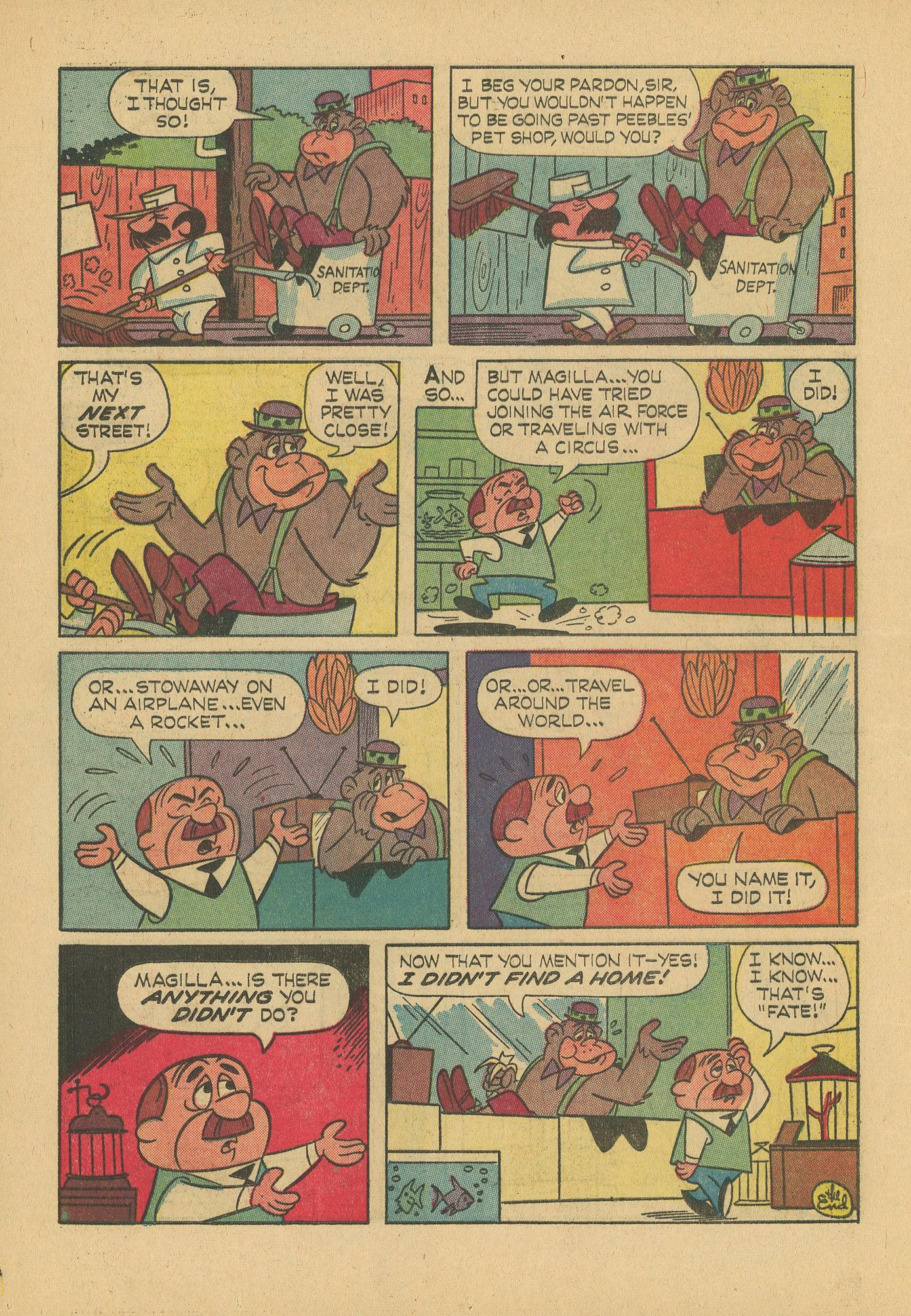 Read online Magilla Gorilla (1964) comic -  Issue #4 - 12