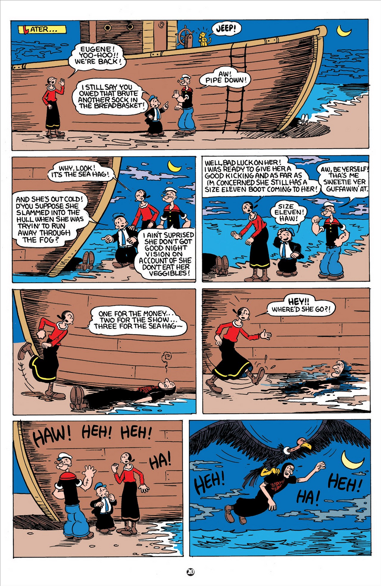 Read online Popeye (2012) comic -  Issue #1 - 22