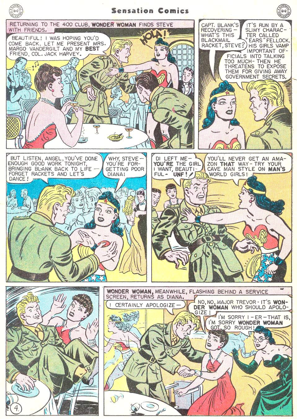 Read online Sensation (Mystery) Comics comic -  Issue #50 - 6