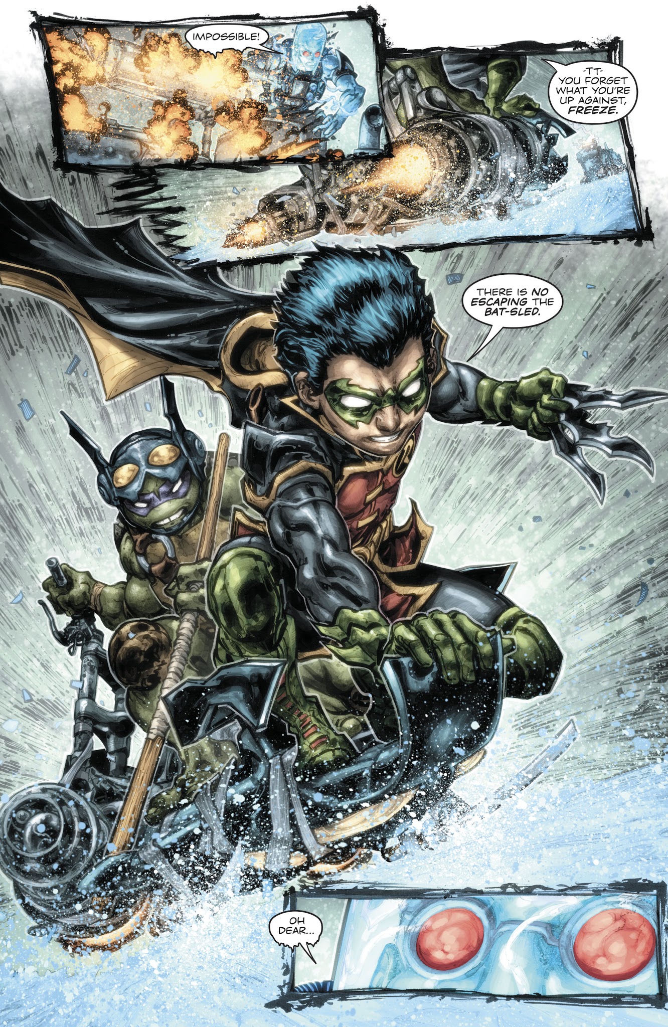 Read online Batman/Teenage Mutant Ninja Turtles II comic -  Issue #2 - 9