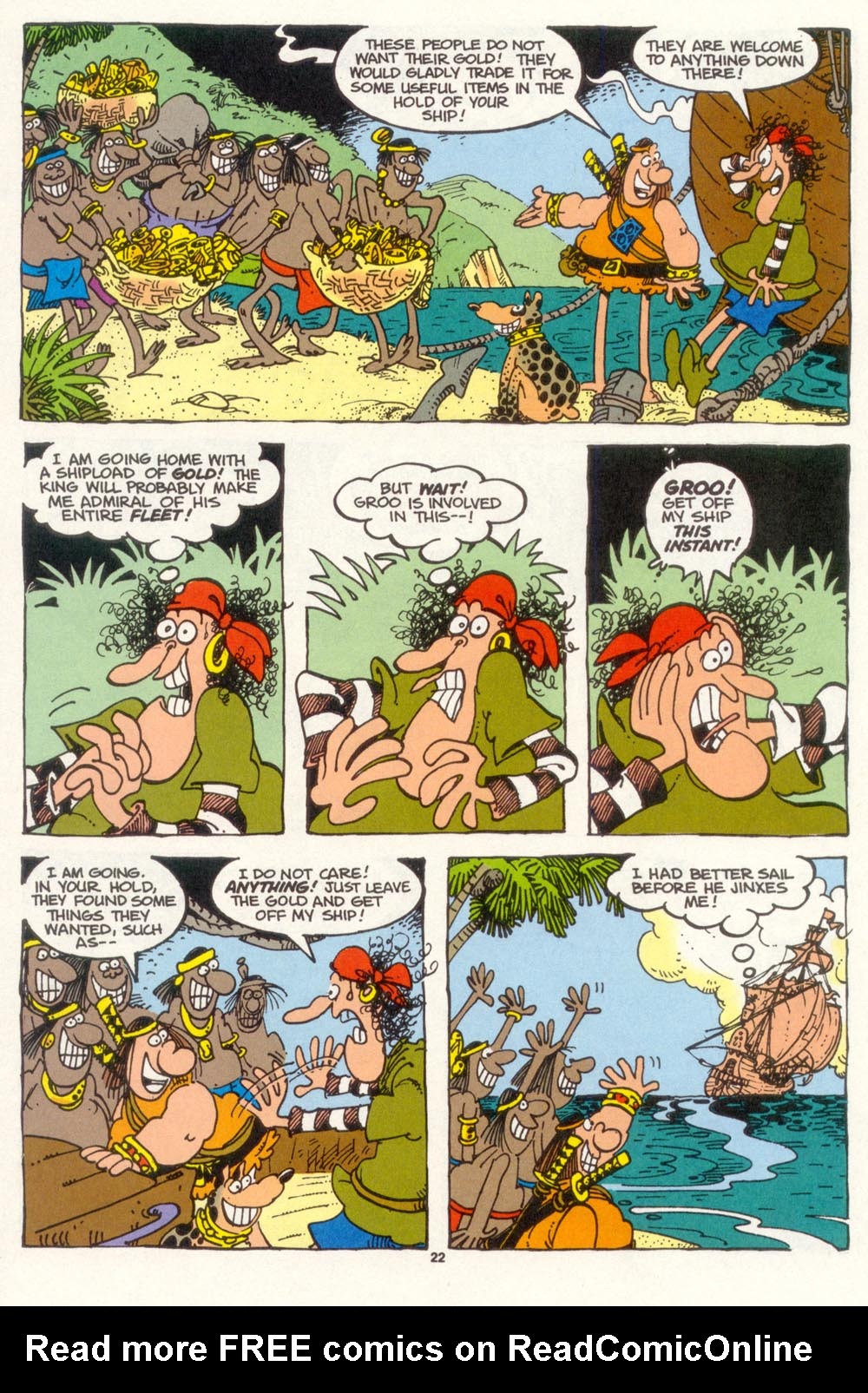 Read online Sergio Aragonés Groo the Wanderer comic -  Issue #101 - 24