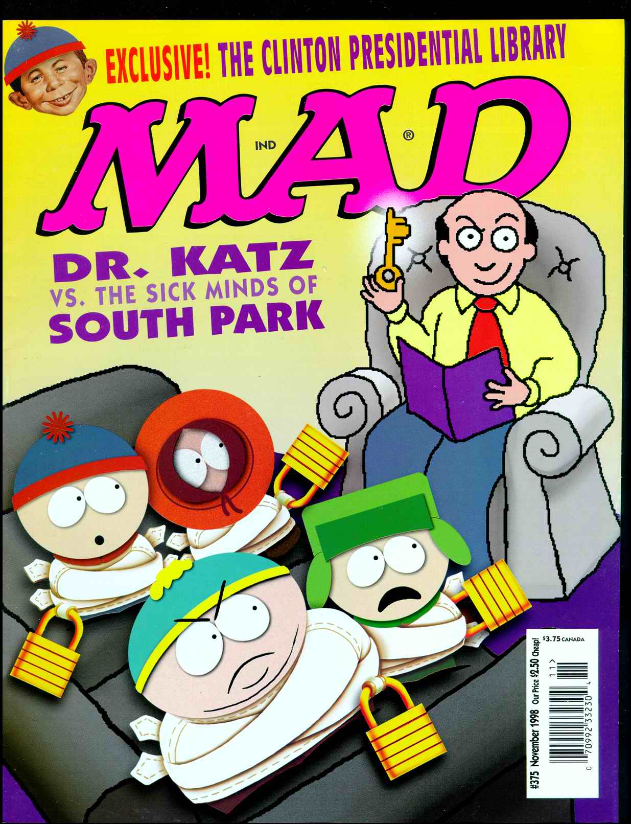 Read online MAD comic -  Issue #375 - 1