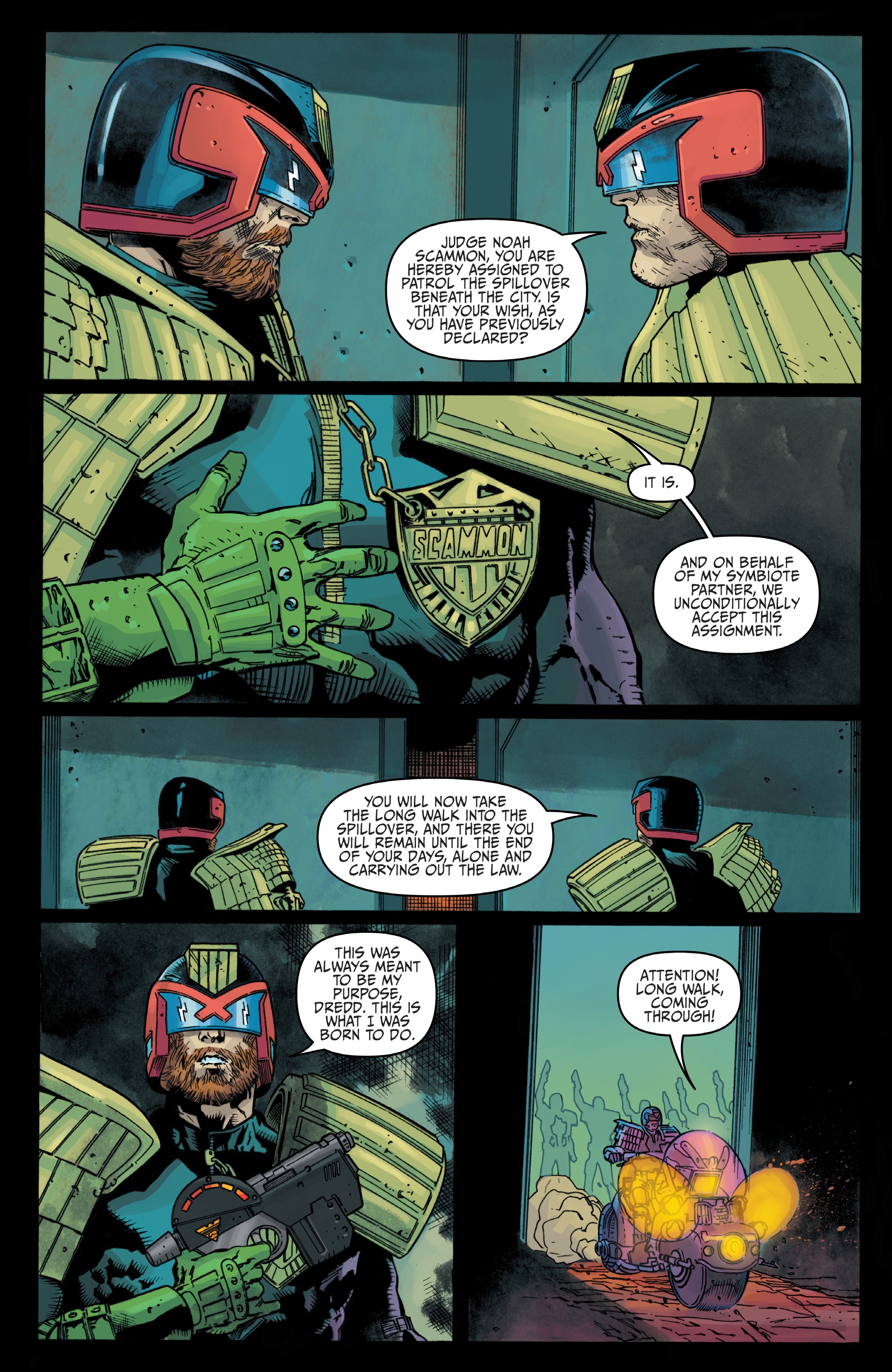 Read online Judge Dredd: Toxic comic -  Issue #4 - 21