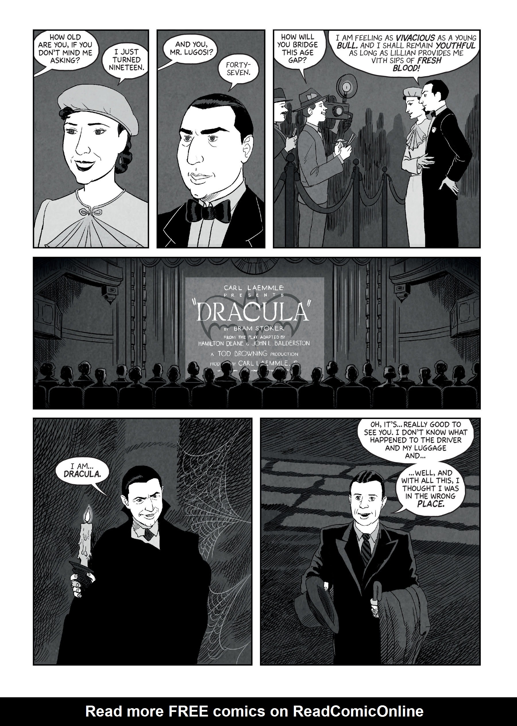 Read online Lugosi: The Rise & Fall of Hollywood's Dracula comic -  Issue # TPB (Part 1) - 64