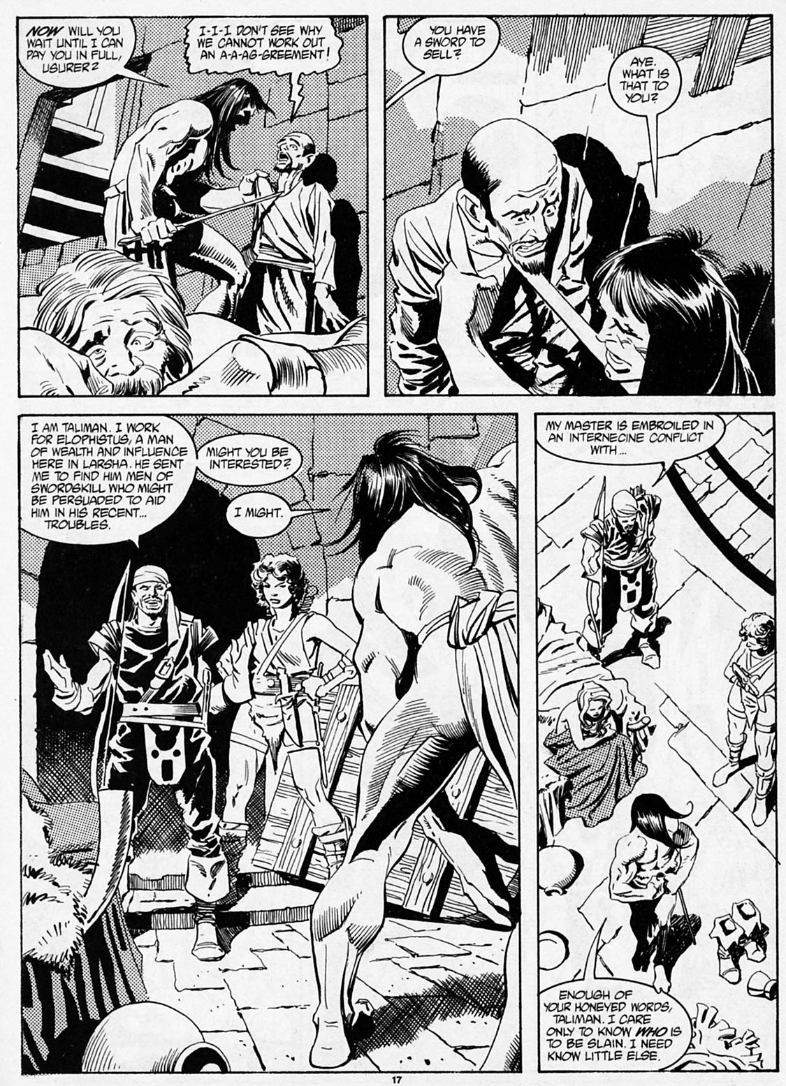 The Savage Sword Of Conan issue 186 - Page 19