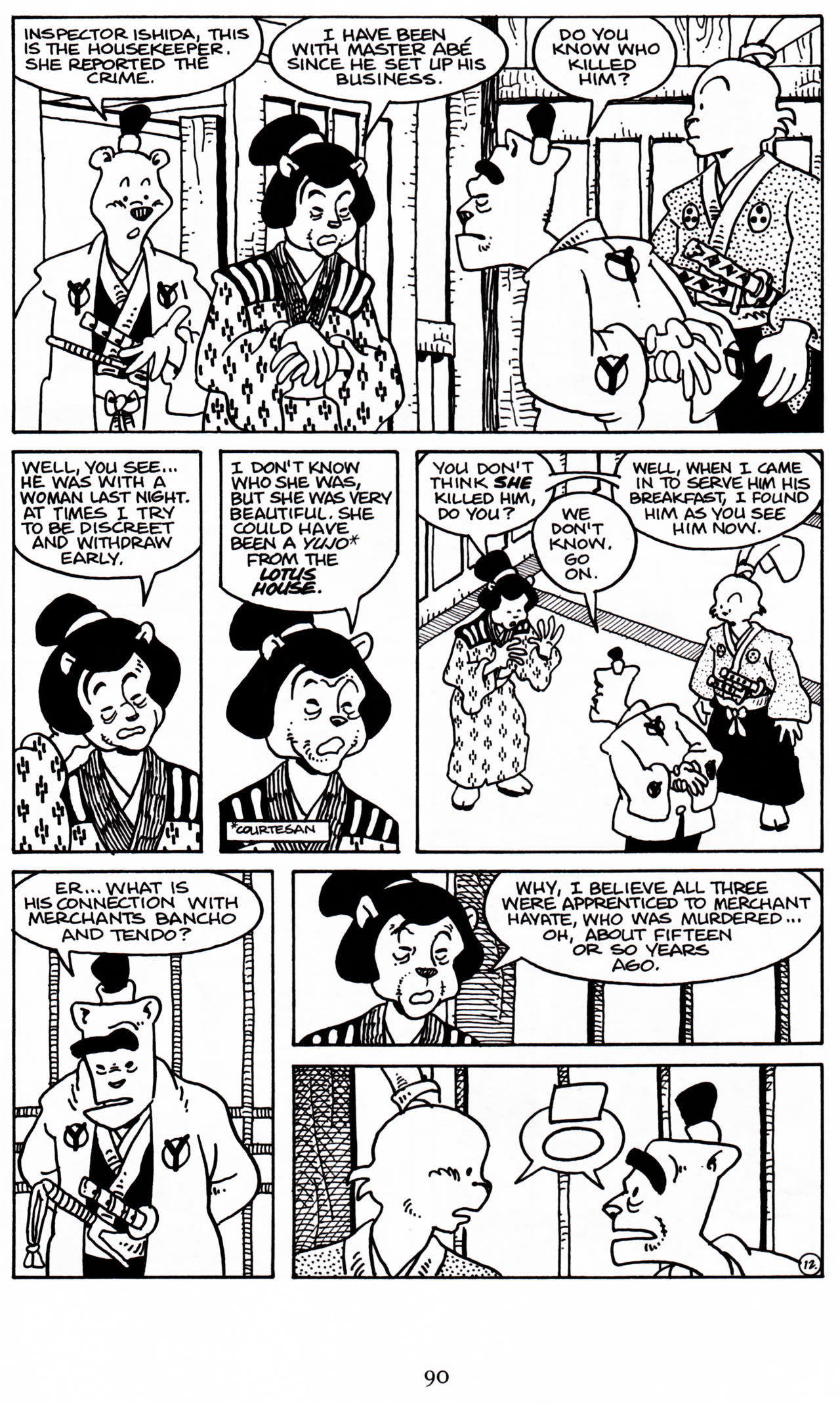 Read online Usagi Yojimbo (1996) comic -  Issue #26 - 12