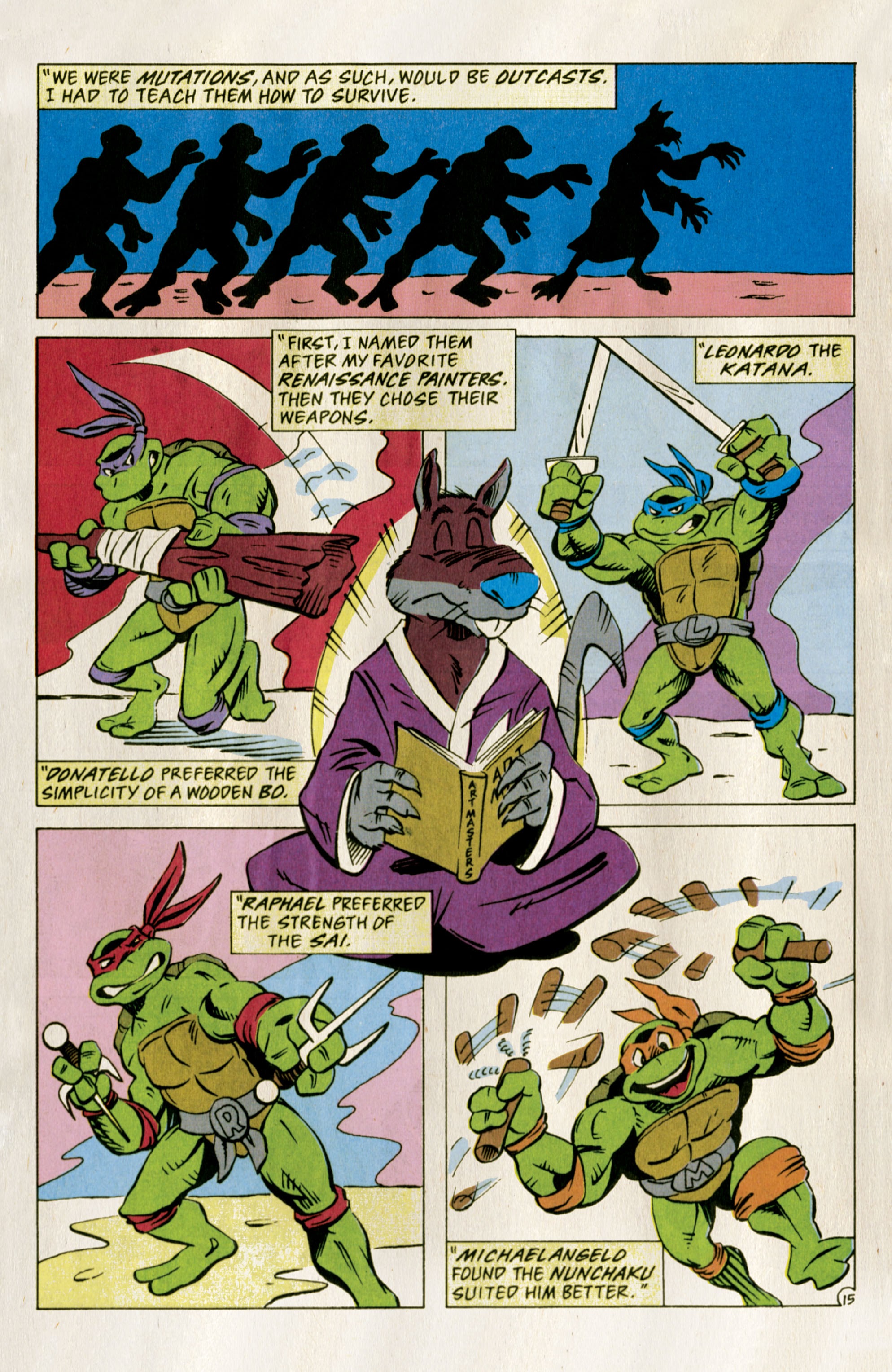 Read online TMNT: Best of Splinter comic -  Issue # TPB - 17