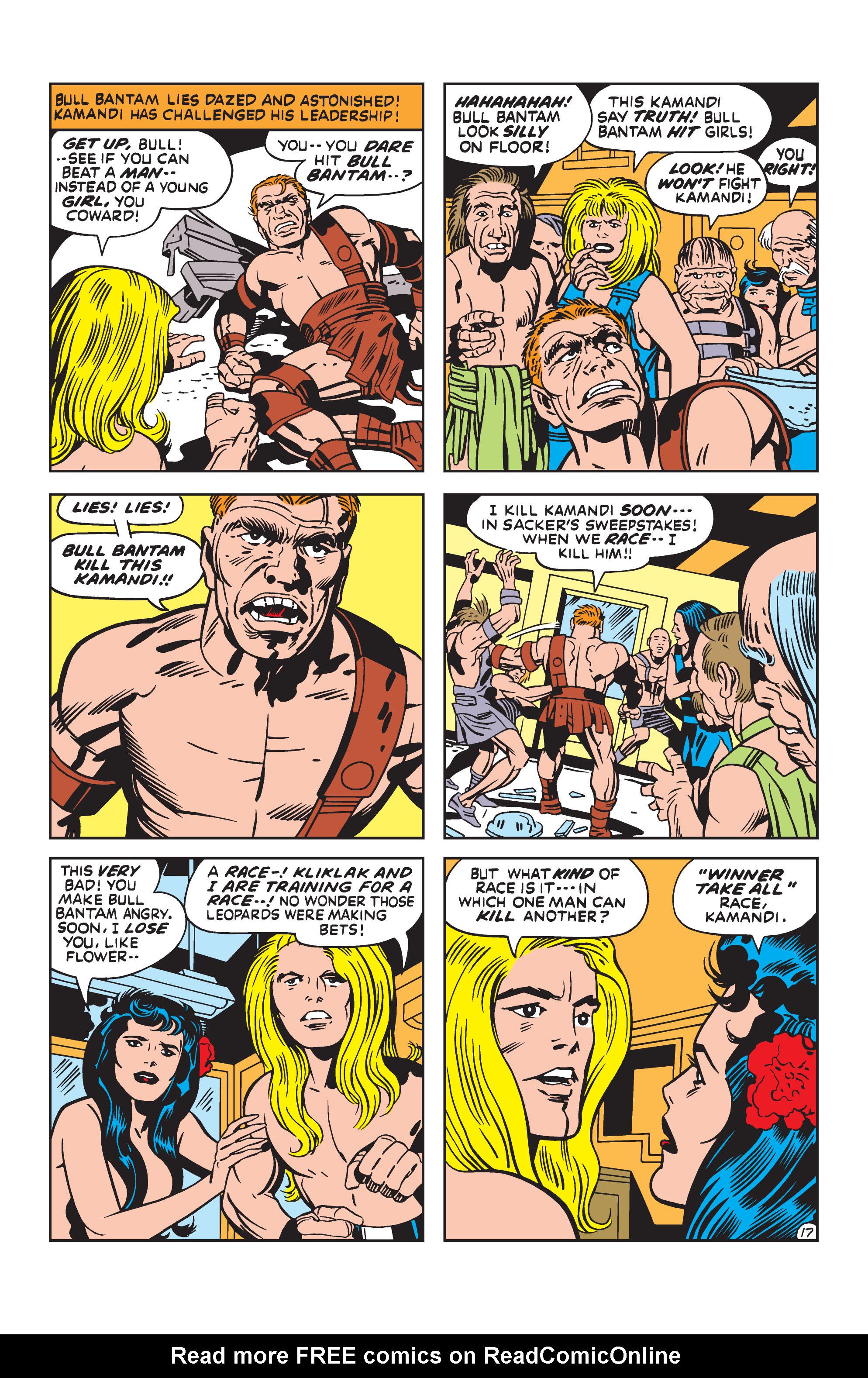 Read online Kamandi, The Last Boy On Earth comic -  Issue #12 - 18