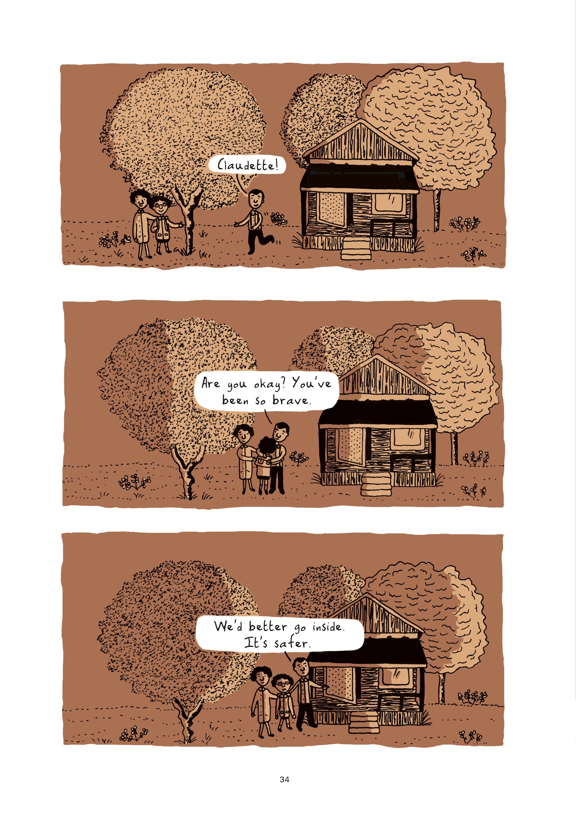 Read online Colored: The Unsung Life of Claudette Colvin comic -  Issue # TPB - 34