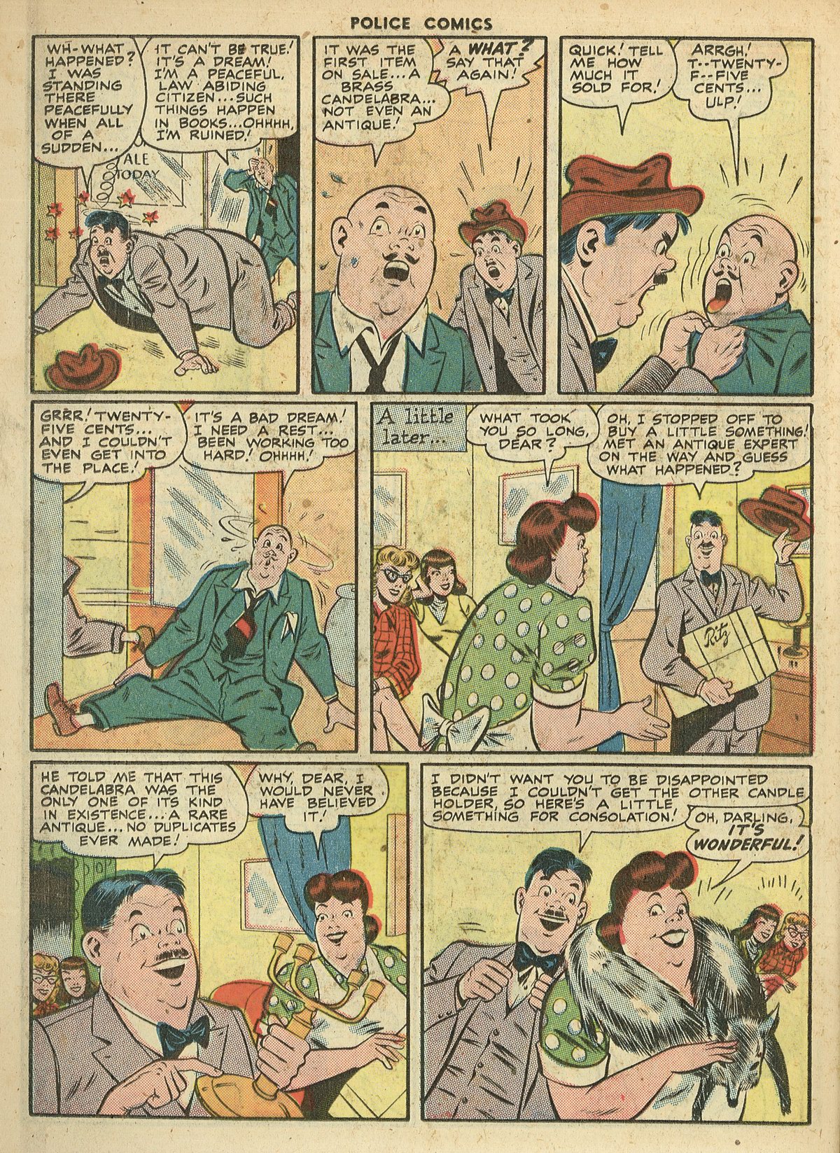 Read online Police Comics comic -  Issue #71 - 32