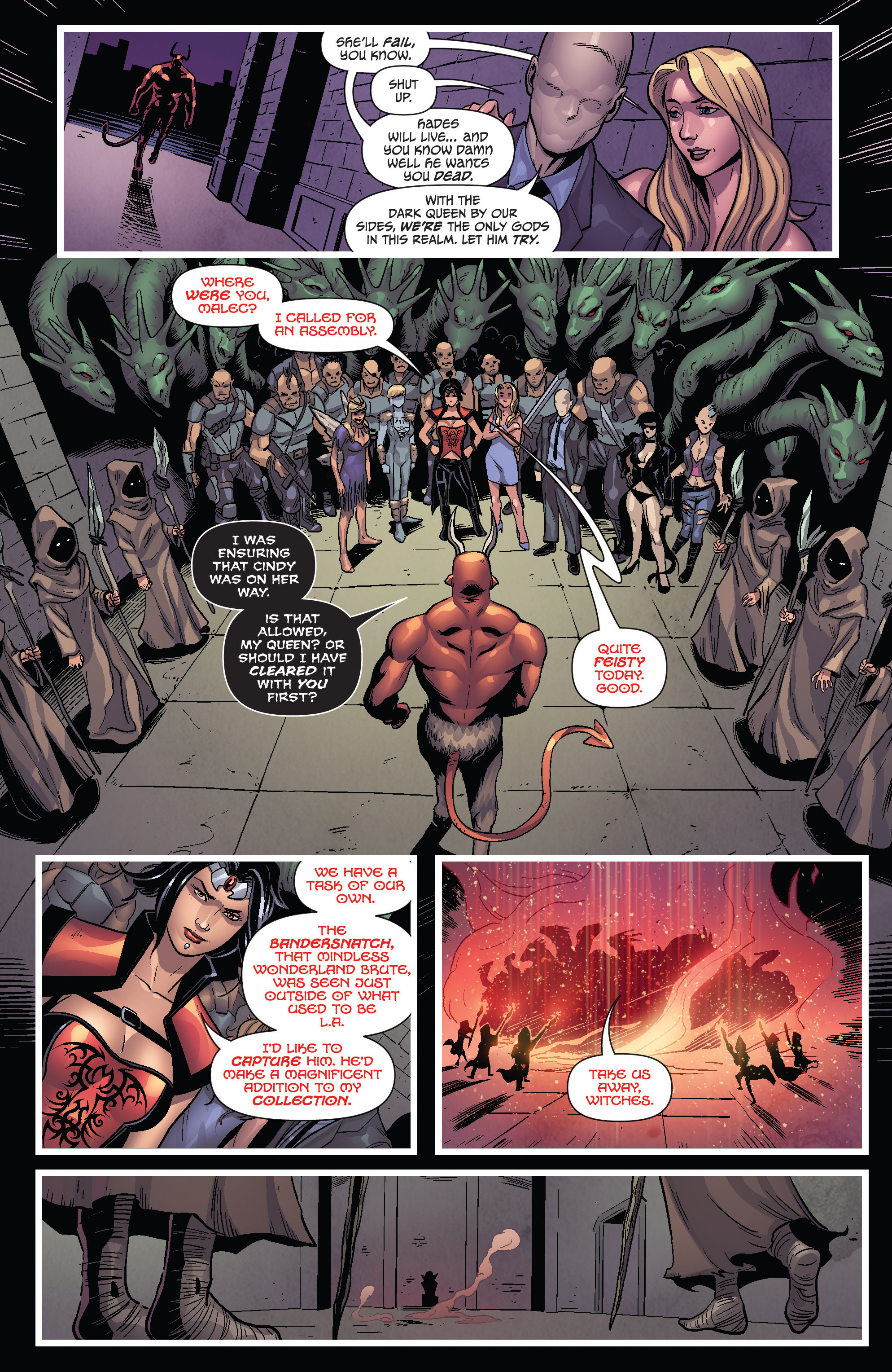 Read online Grimm Fairy Tales presents White Queen: Age of Darkness comic -  Issue # _TPB (Part 1) - 97