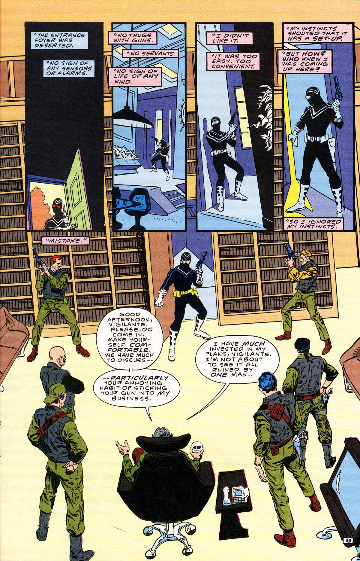 Read online Vigilante (1983) comic -  Issue # _Annual 2 - 37