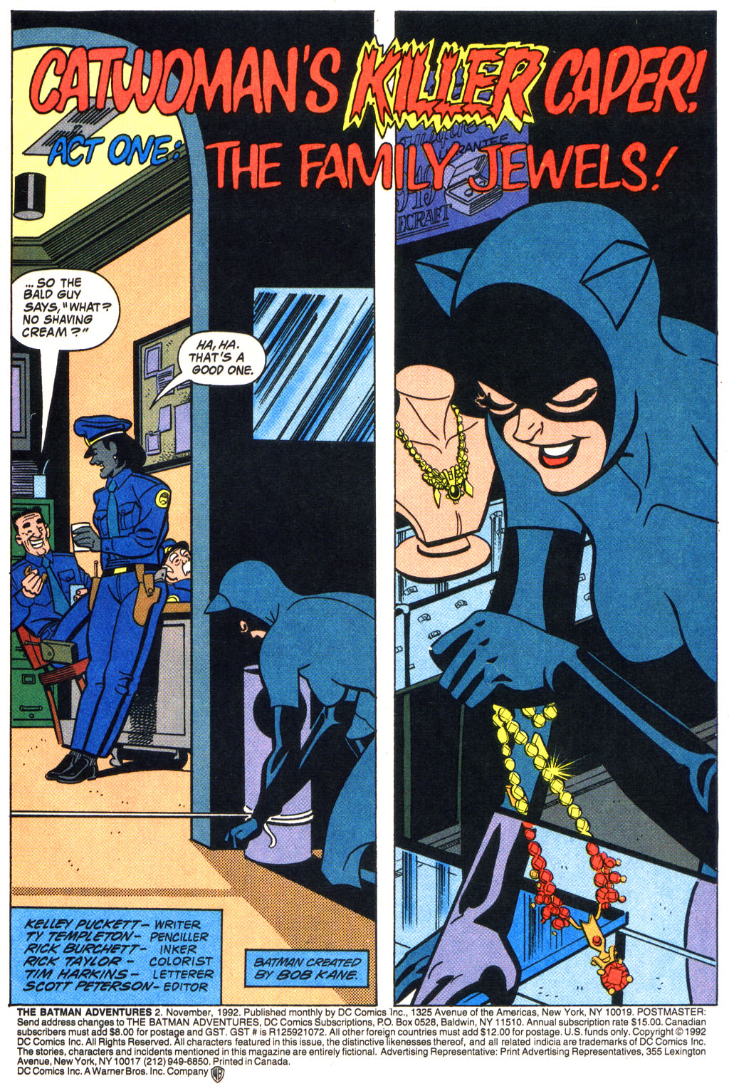 Read online The Batman Adventures comic -  Issue #2 - 2