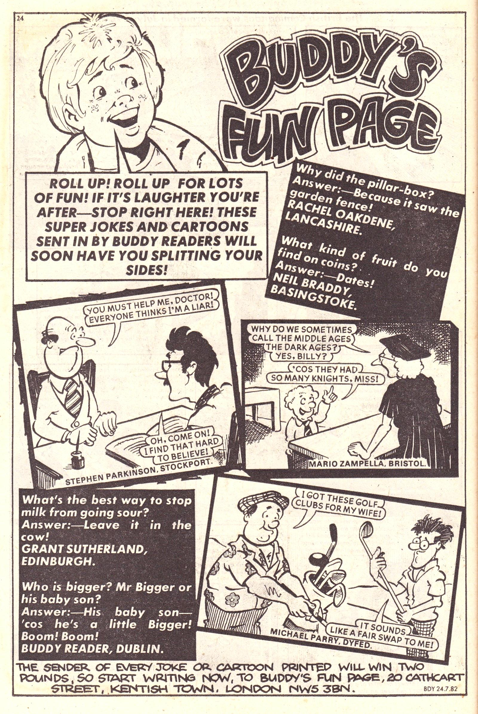 Read online Buddy comic -  Issue #76 - 24