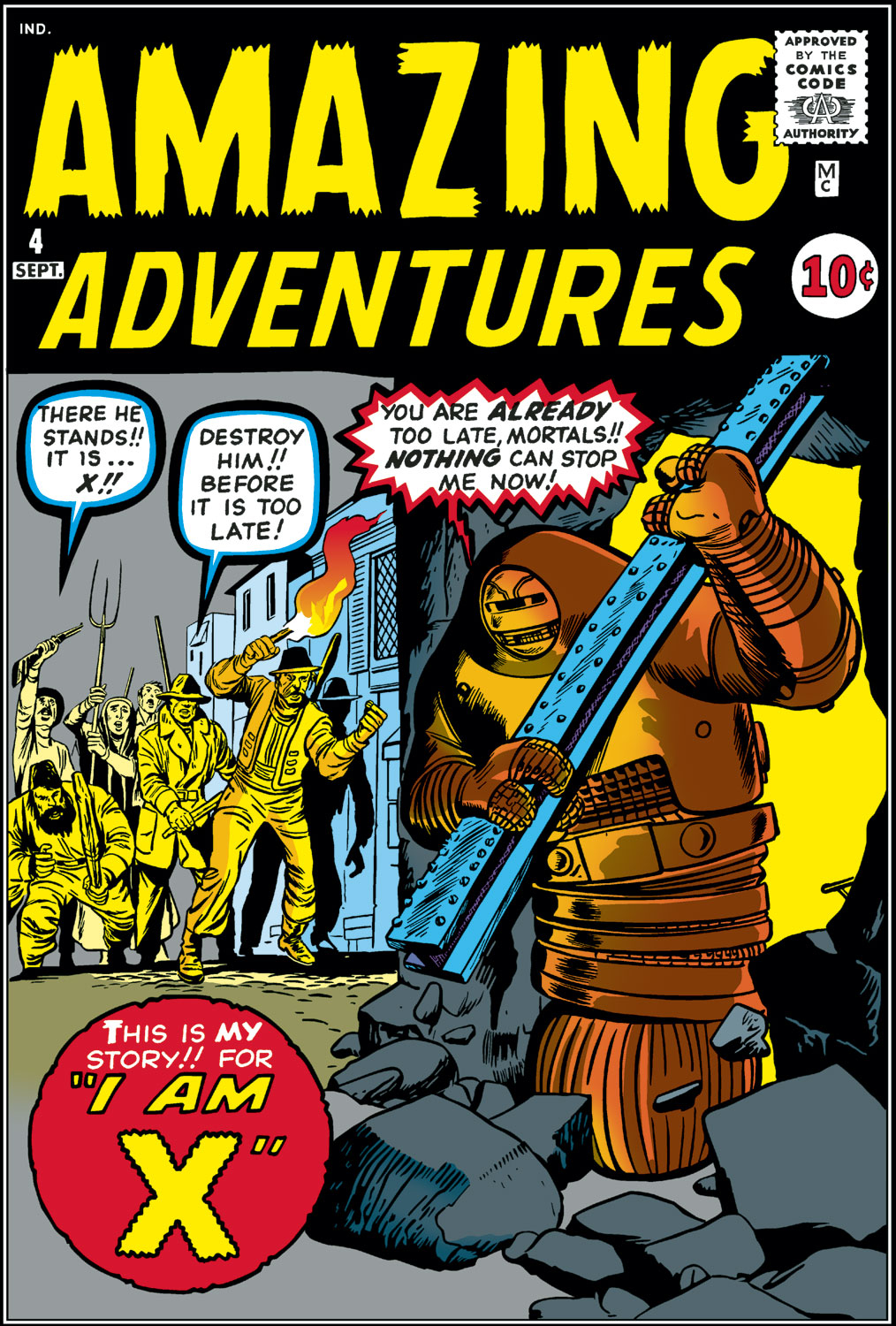 Amazing Adventures (1961) Issue #4 #4 - English 1