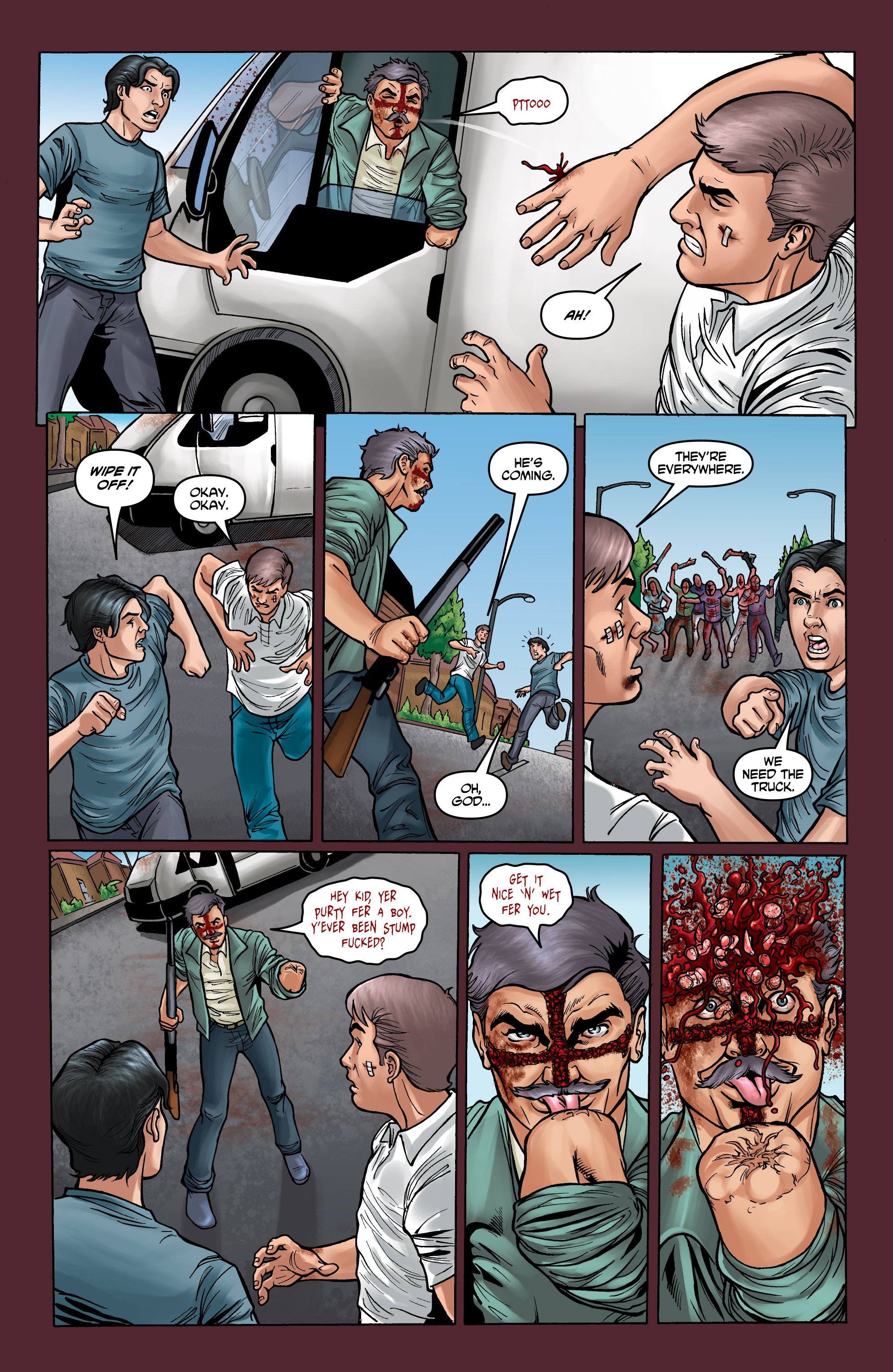 Read online Crossed: Badlands comic -  Issue #16 - 16