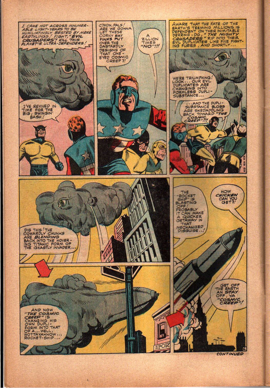 Read online The Mighty Crusaders (1965) comic -  Issue #3 - 7