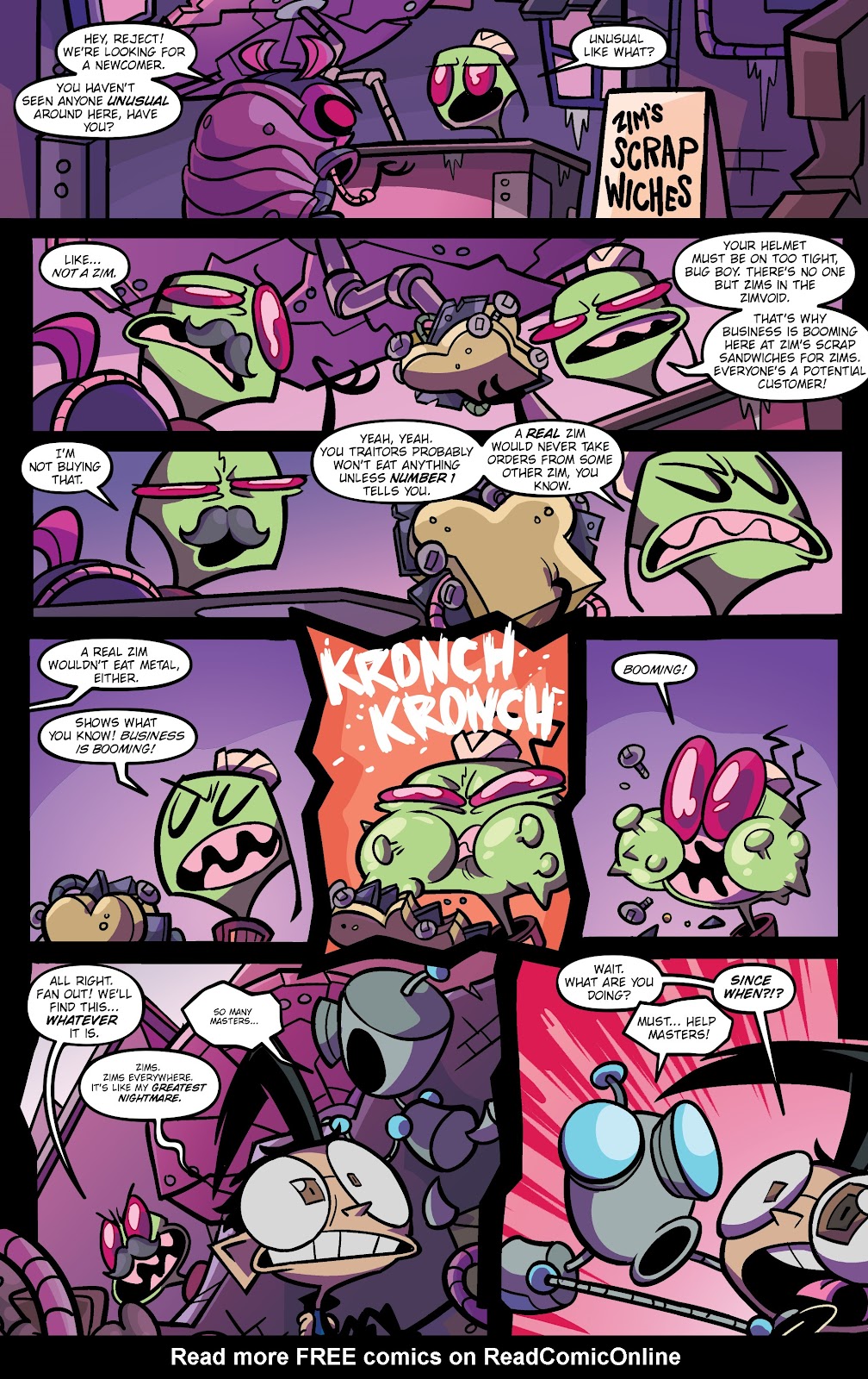 Invader Zim issue 47 - Page 8