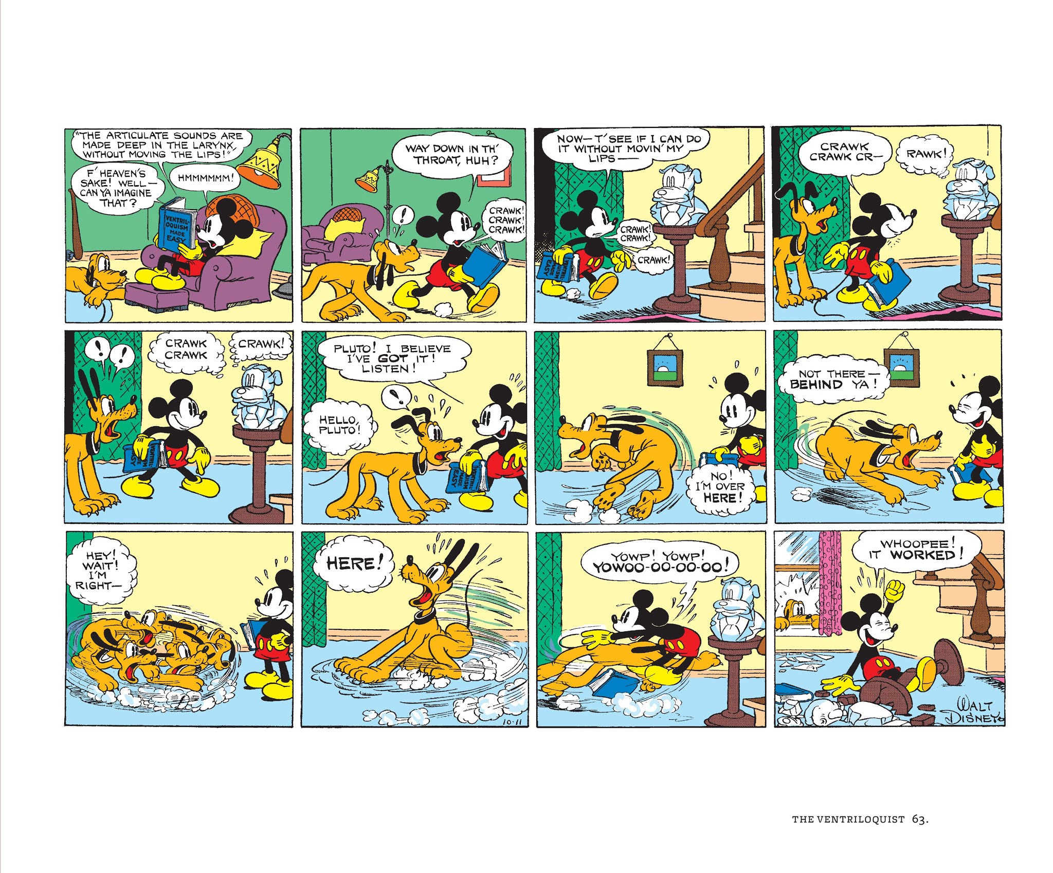 Read online Walt Disney's Mickey Mouse Color Sundays comic -  Issue # TPB 2 (Part 1) - 63