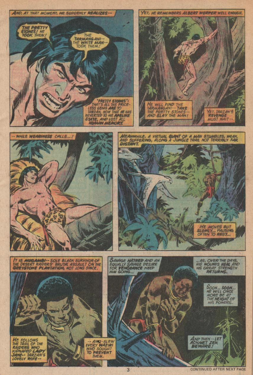 Read online Tarzan (1977) comic -  Issue #5 - 4