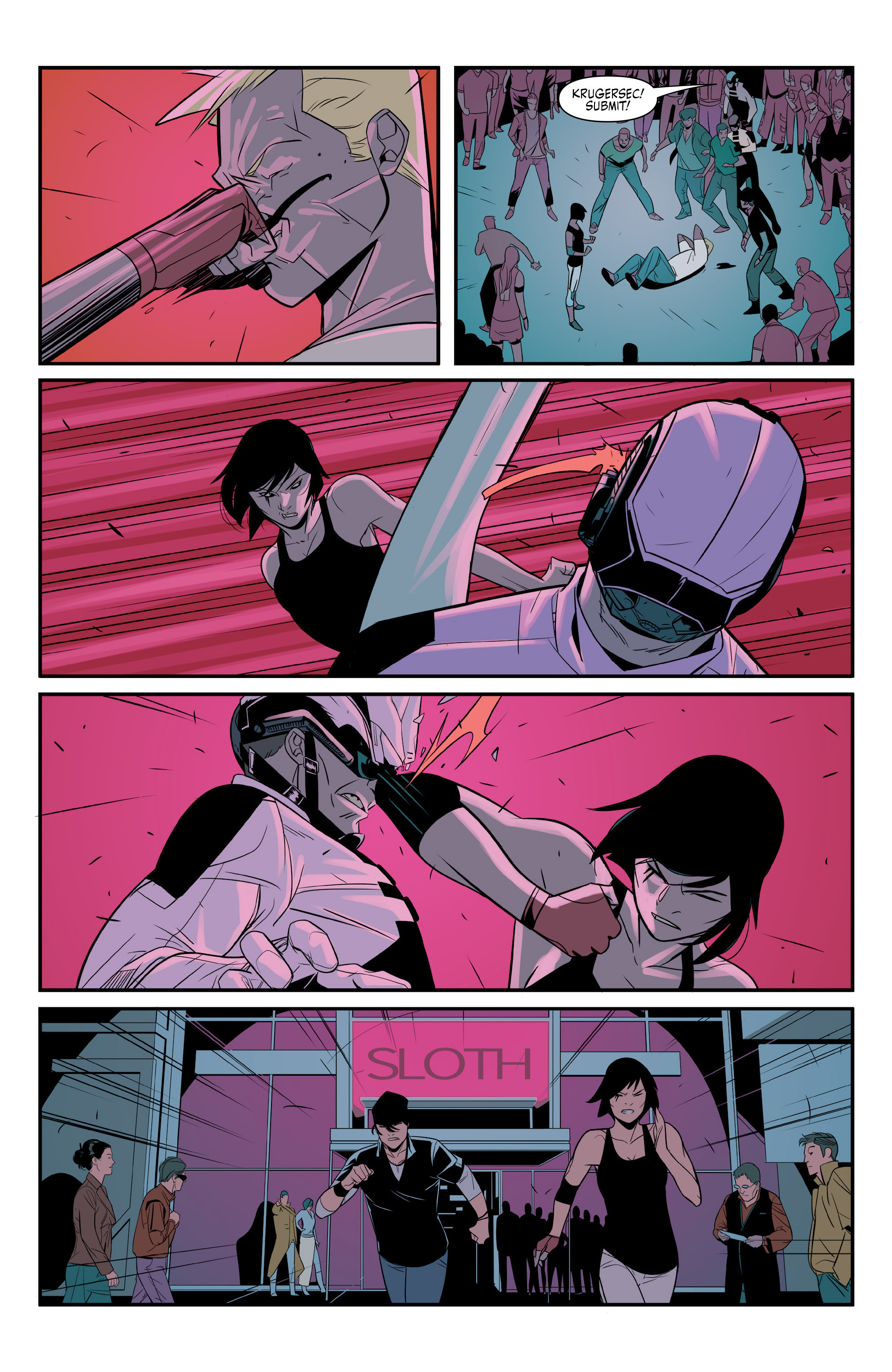 Read online Mirror's Edge: Exordium comic -  Issue #4 - 23