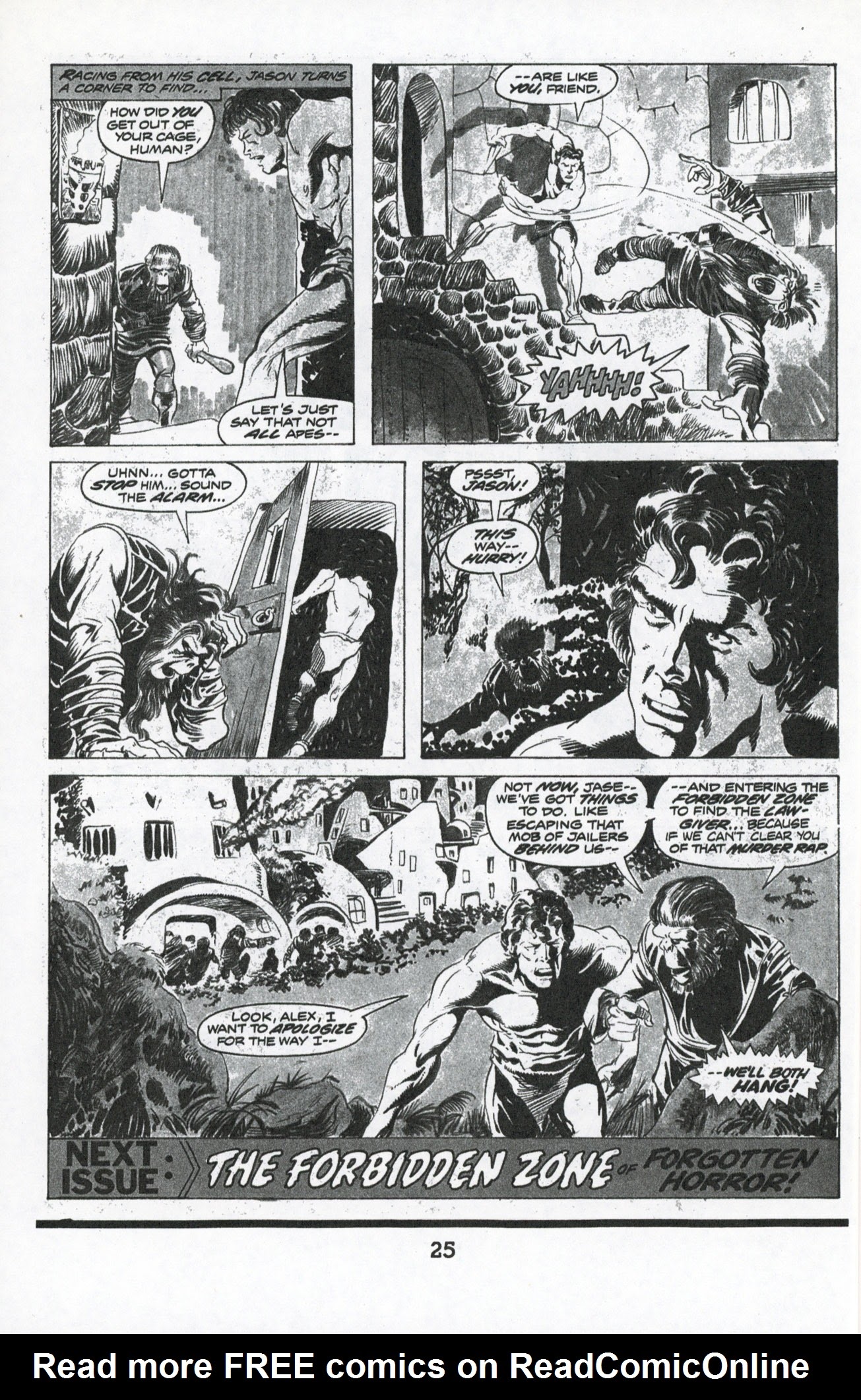 Read online Terror on the Planet of the Apes comic -  Issue #1 - 30