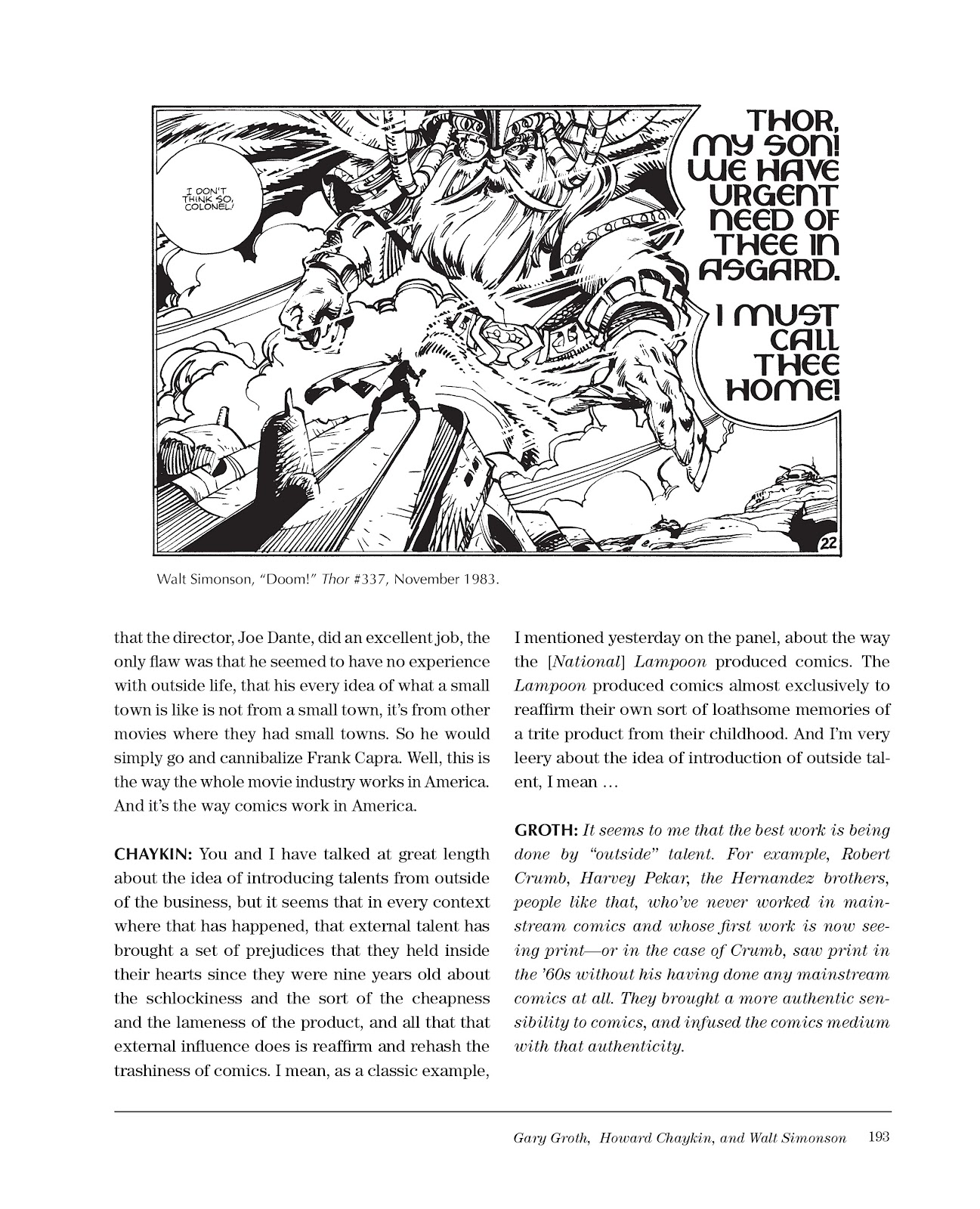 Sparring With Gil Kane: Colloquies On Comic Art and Aesthetics issue TPB (Part 2) - Page 93