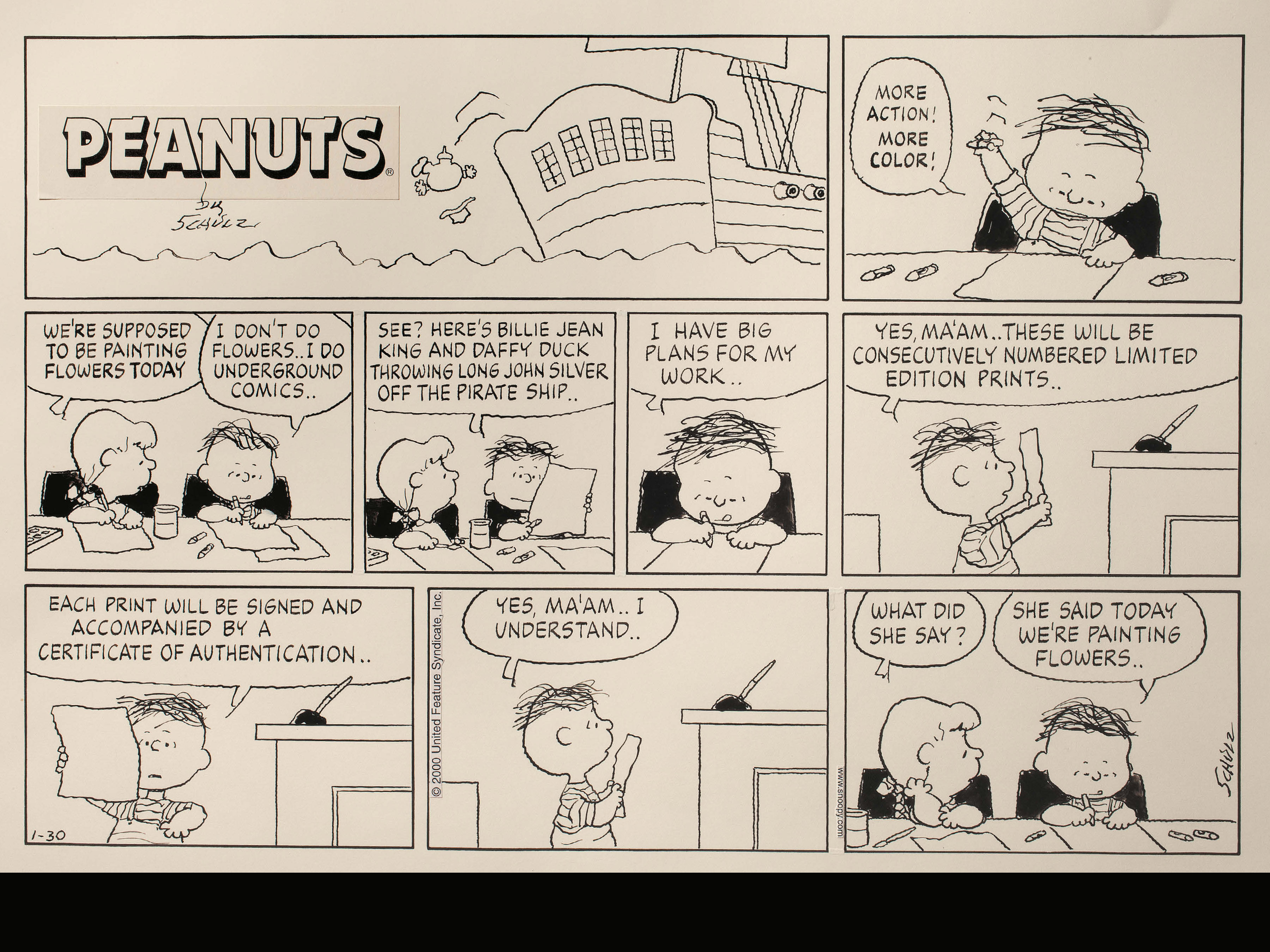 Read online Only What's Necessary: Charles M. Schulz and the Art of Peanuts comic -  Issue # TPB (Part 3) - 85