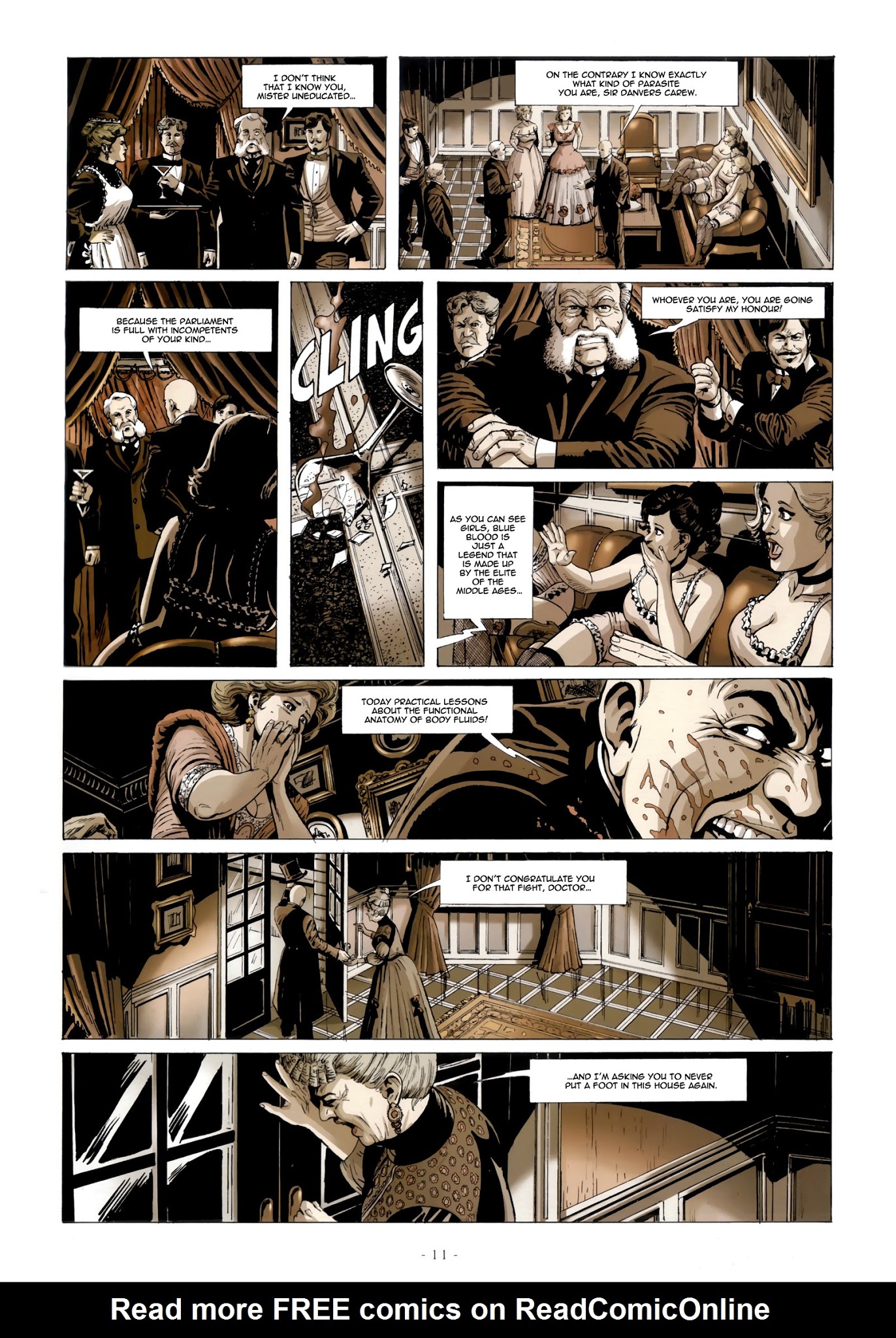 Read online Mister Hyde contre Frankenstein comic -  Issue #1 - 12