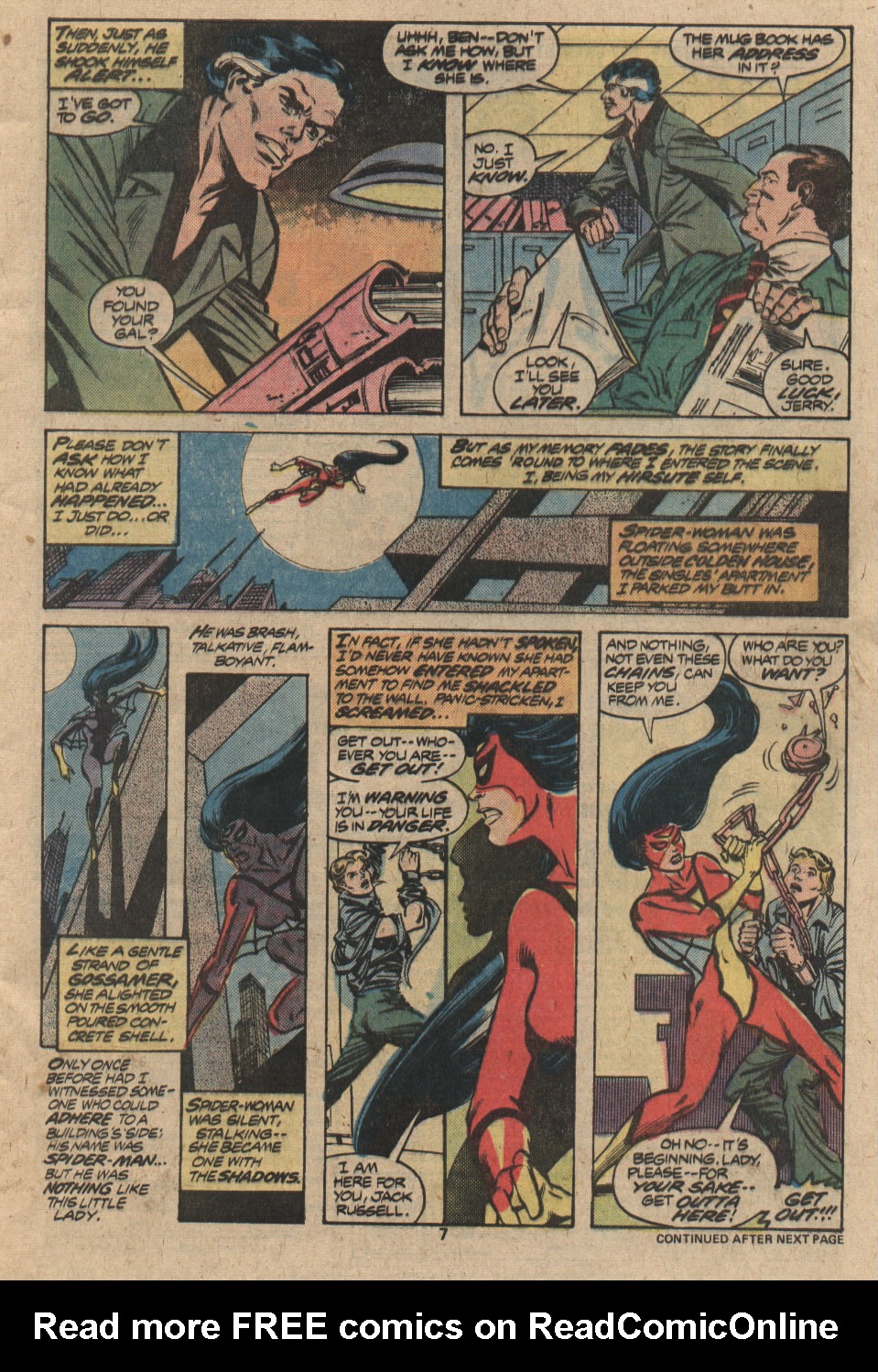Read online Spider-Woman (1978) comic -  Issue #6 - 6