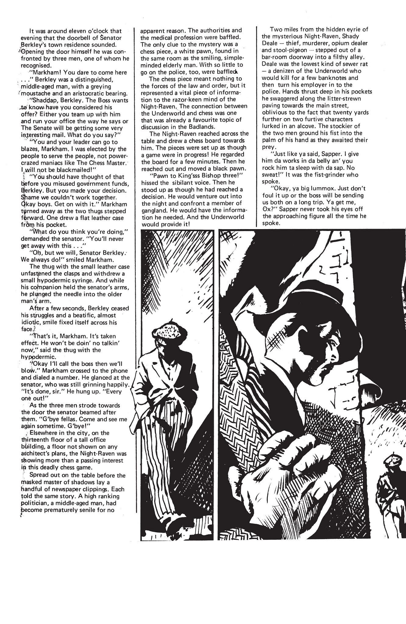 Read online Night Raven: From the Marvel UK Vaults comic -  Issue # TPB (Part 1) - 69