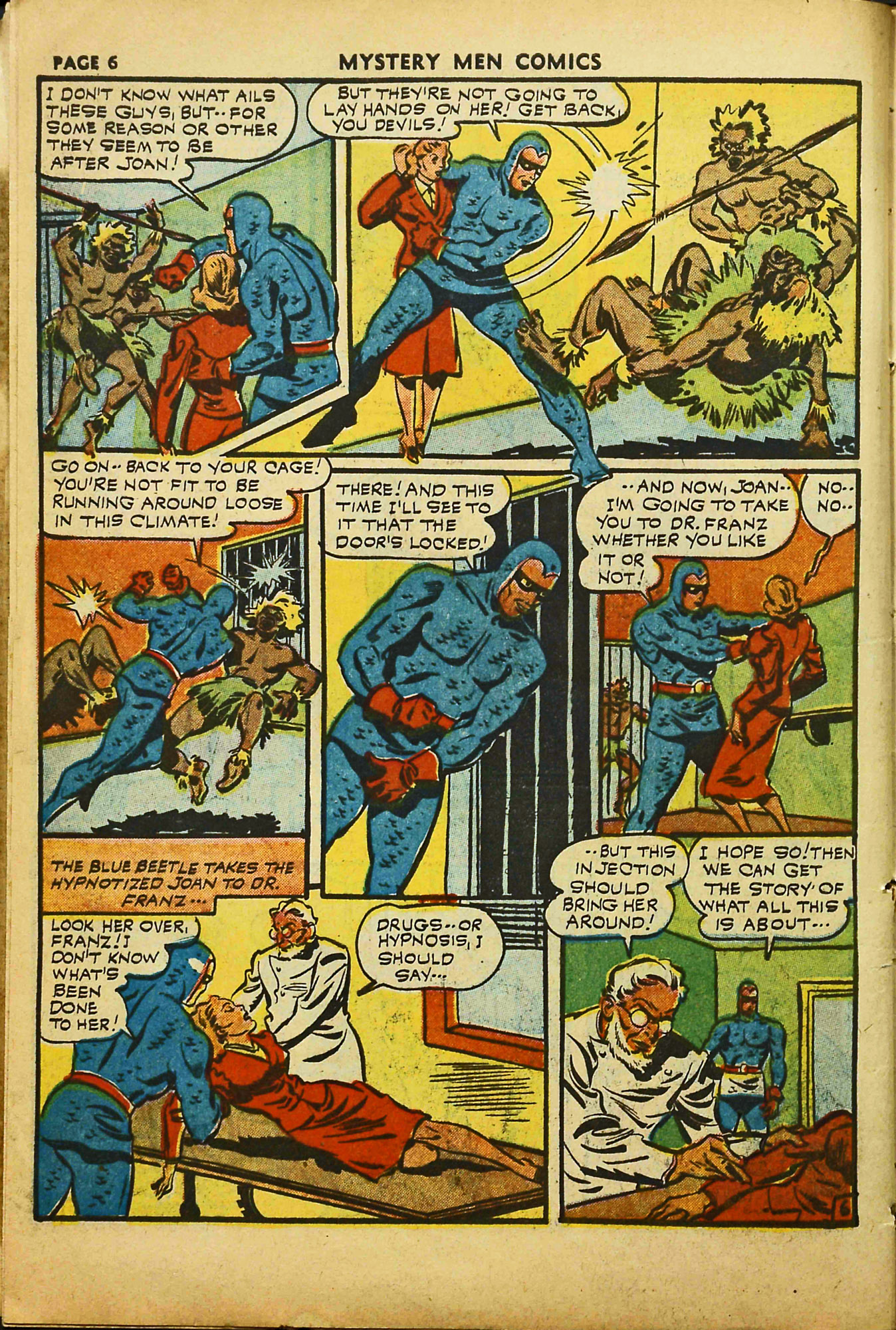 Read online Mystery Men Comics comic -  Issue #29 - 8
