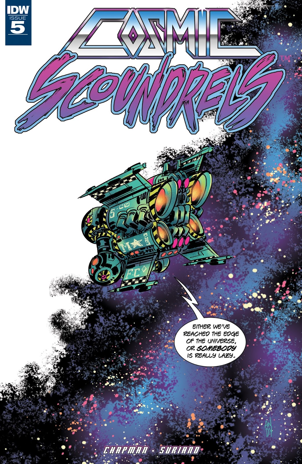 Cosmic Scoundrels issue 5 - Page 1