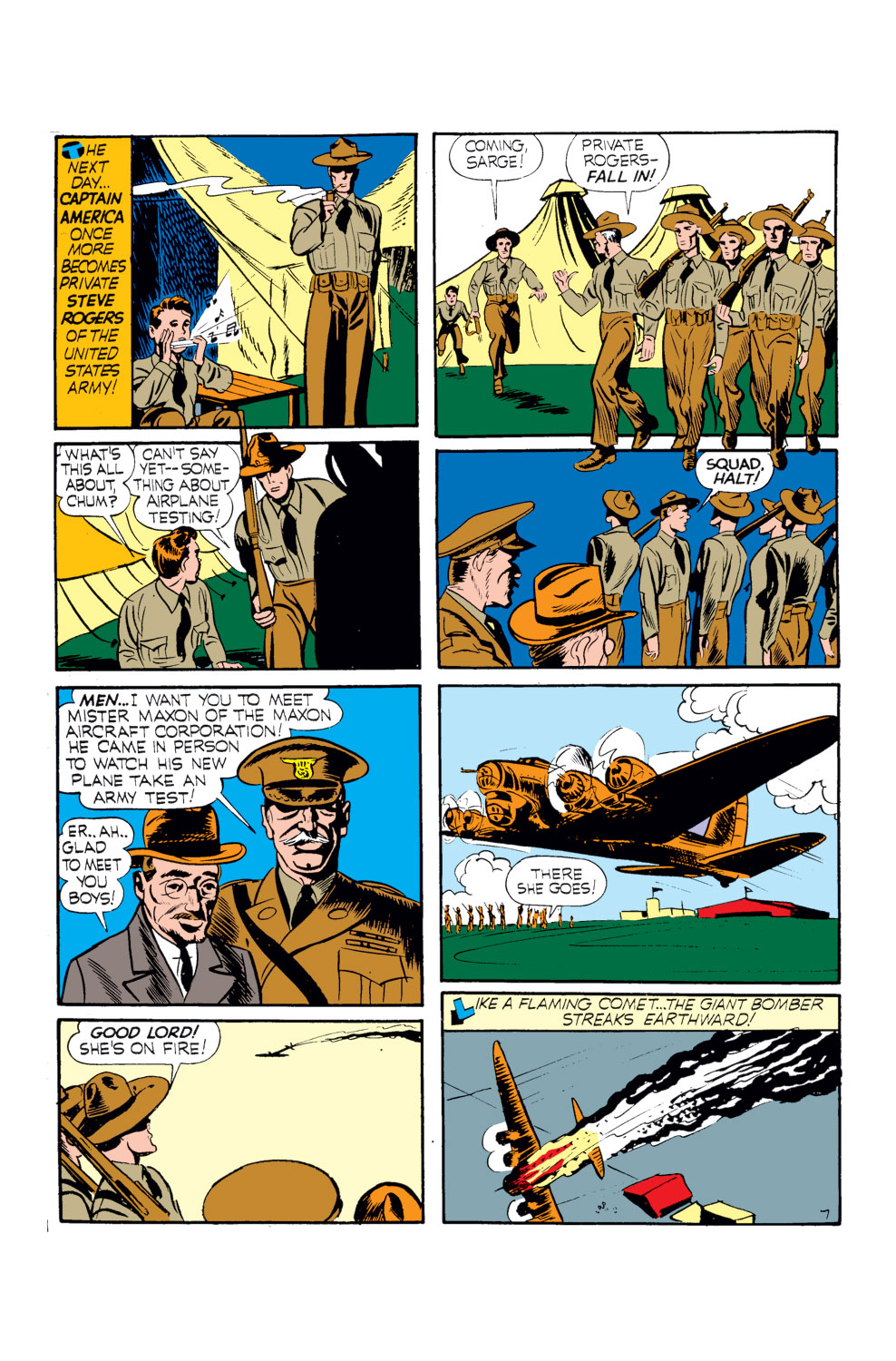 Read online Captain America Comics comic -  Issue #1 - 41