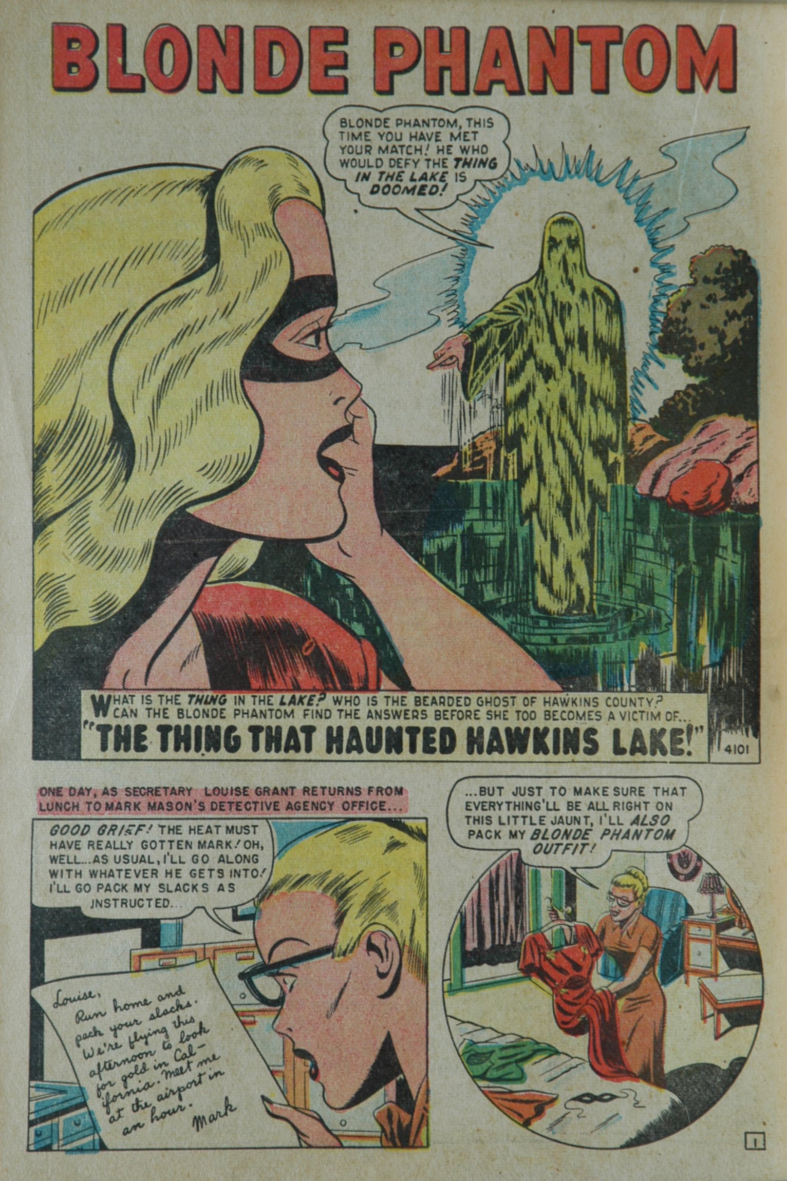 Read online Blonde Phantom Comics comic -  Issue #21 - 20