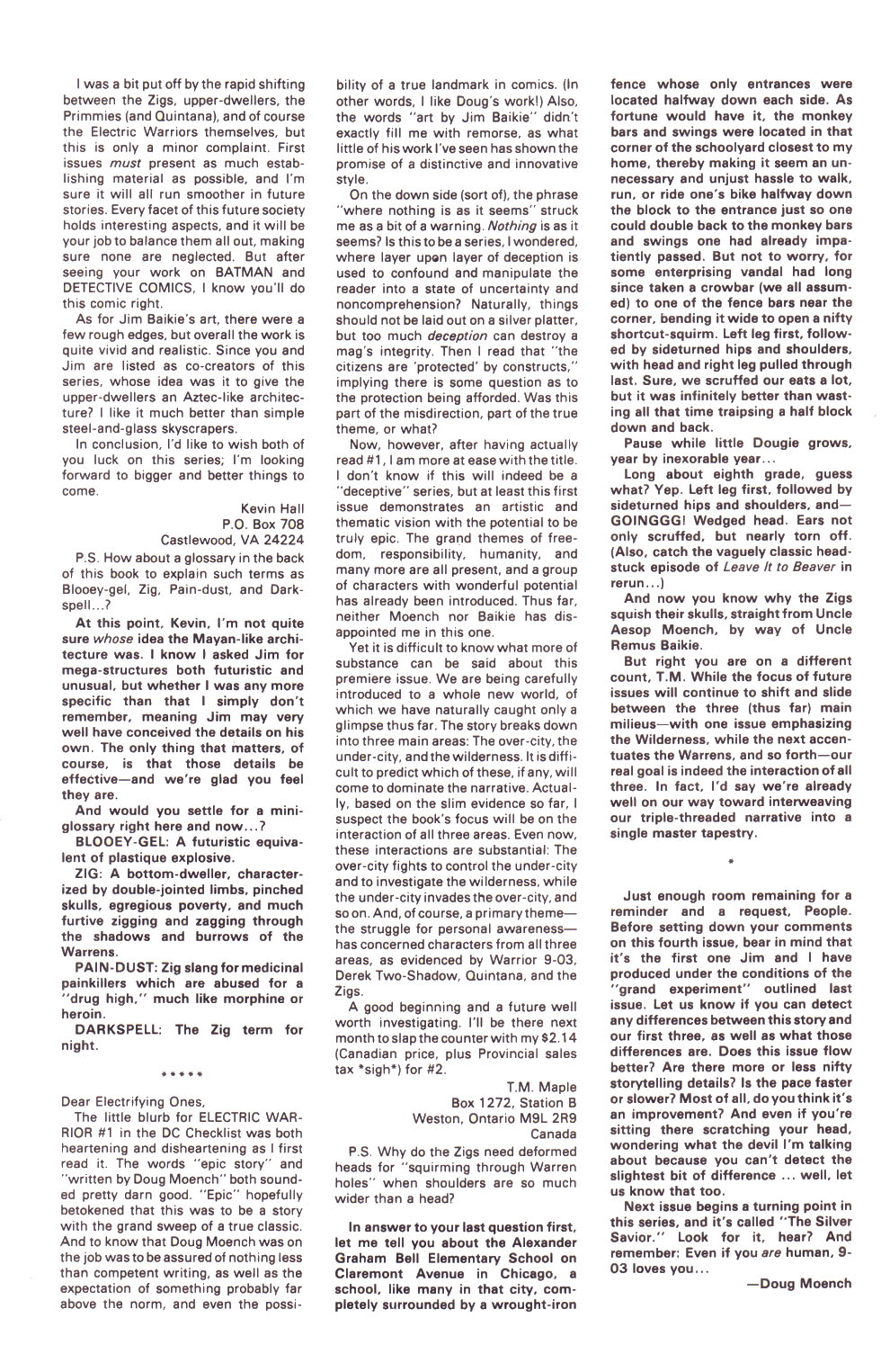 Read online Electric Warrior comic -  Issue #4 - 30