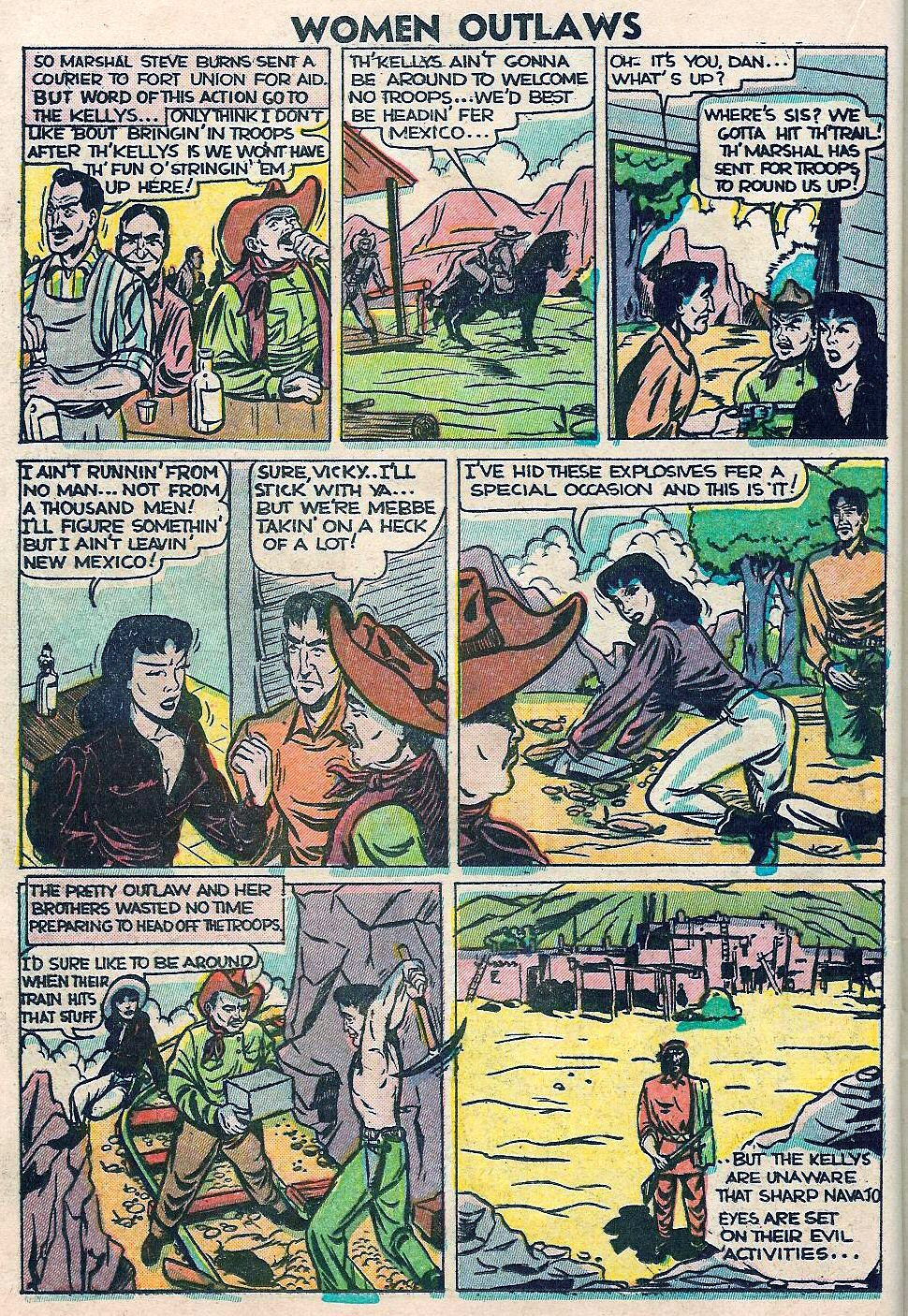 Read online Women Outlaws comic -  Issue #3 - 20