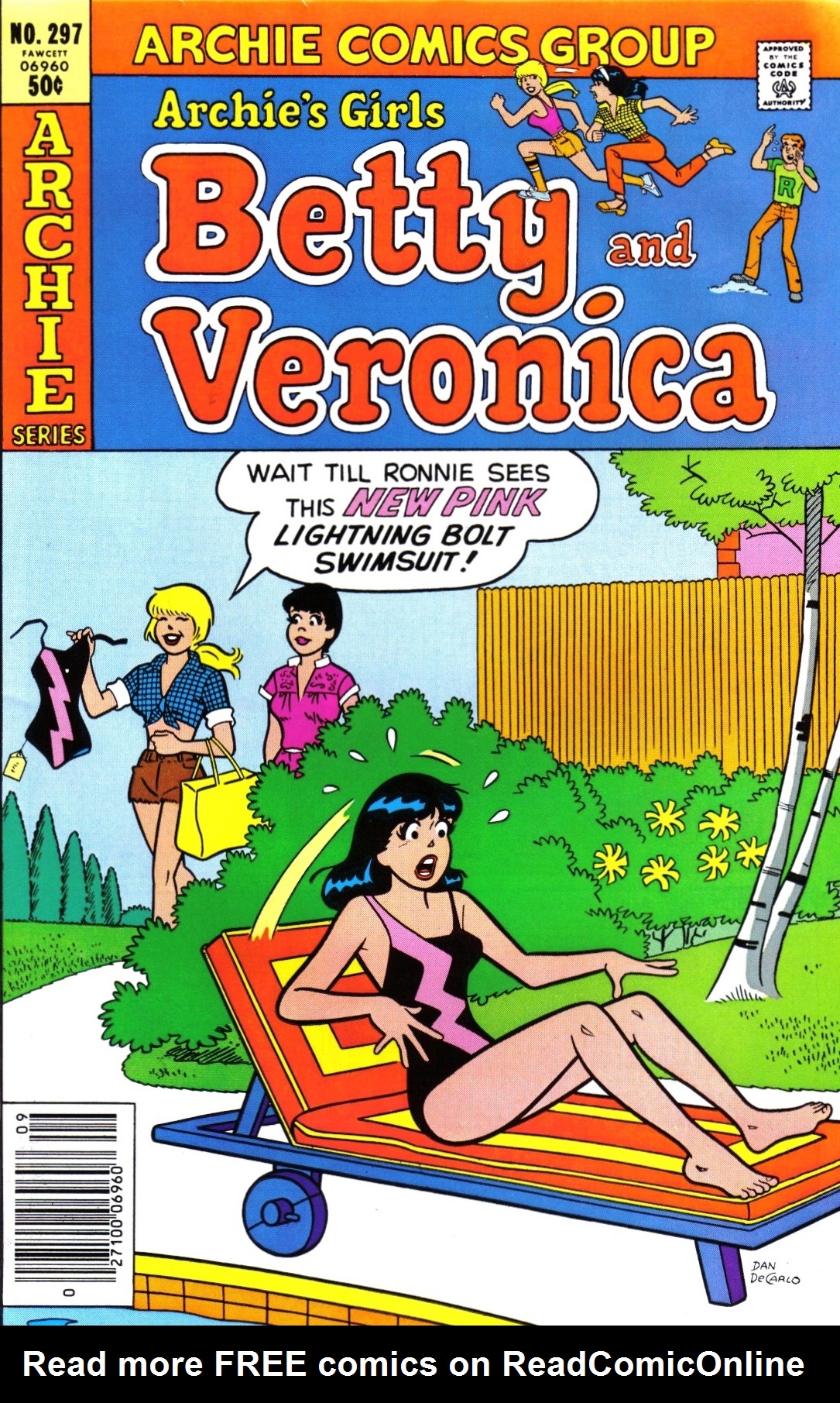 Read online Archie's Girls Betty and Veronica comic -  Issue #297 - 1