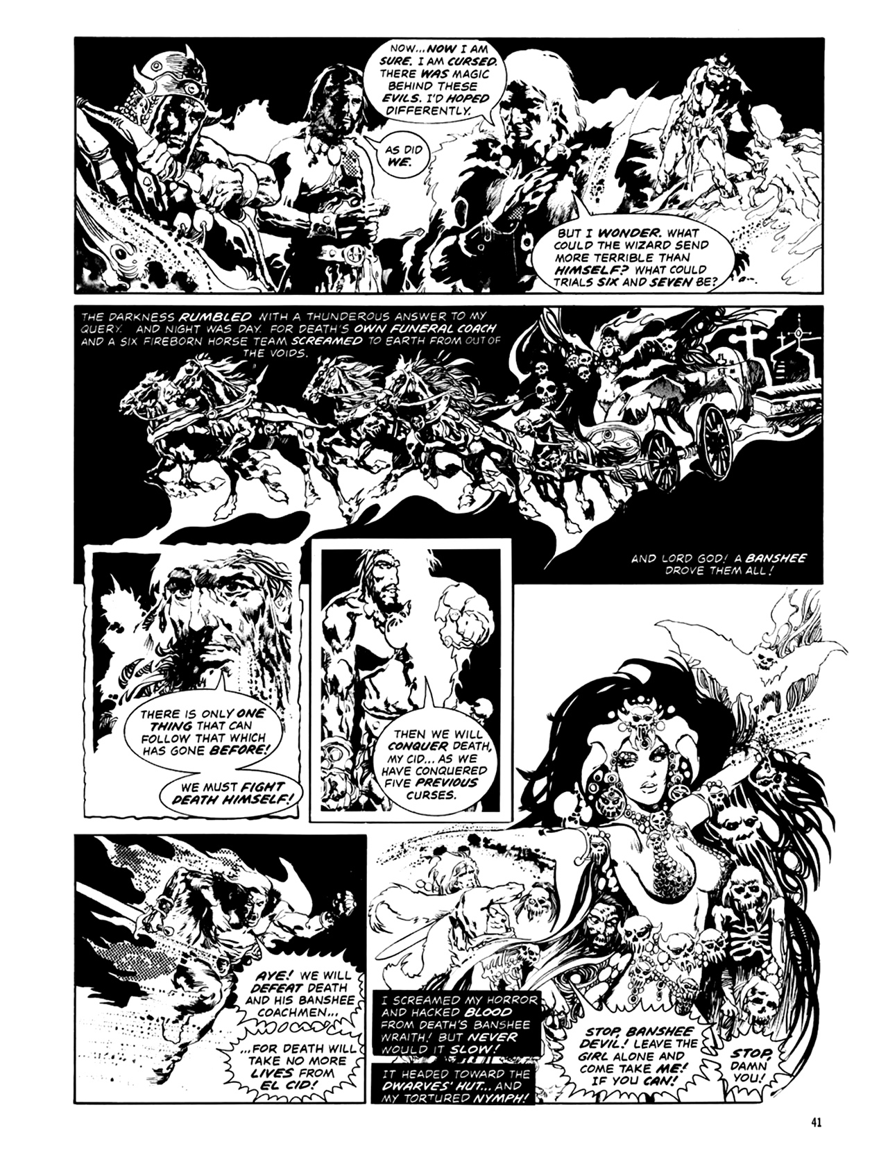Read online Eerie Presents El Cid comic -  Issue # TPB - 42