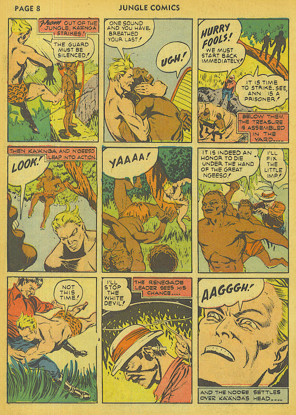 Read online Jungle Comics comic -  Issue #27 - 10