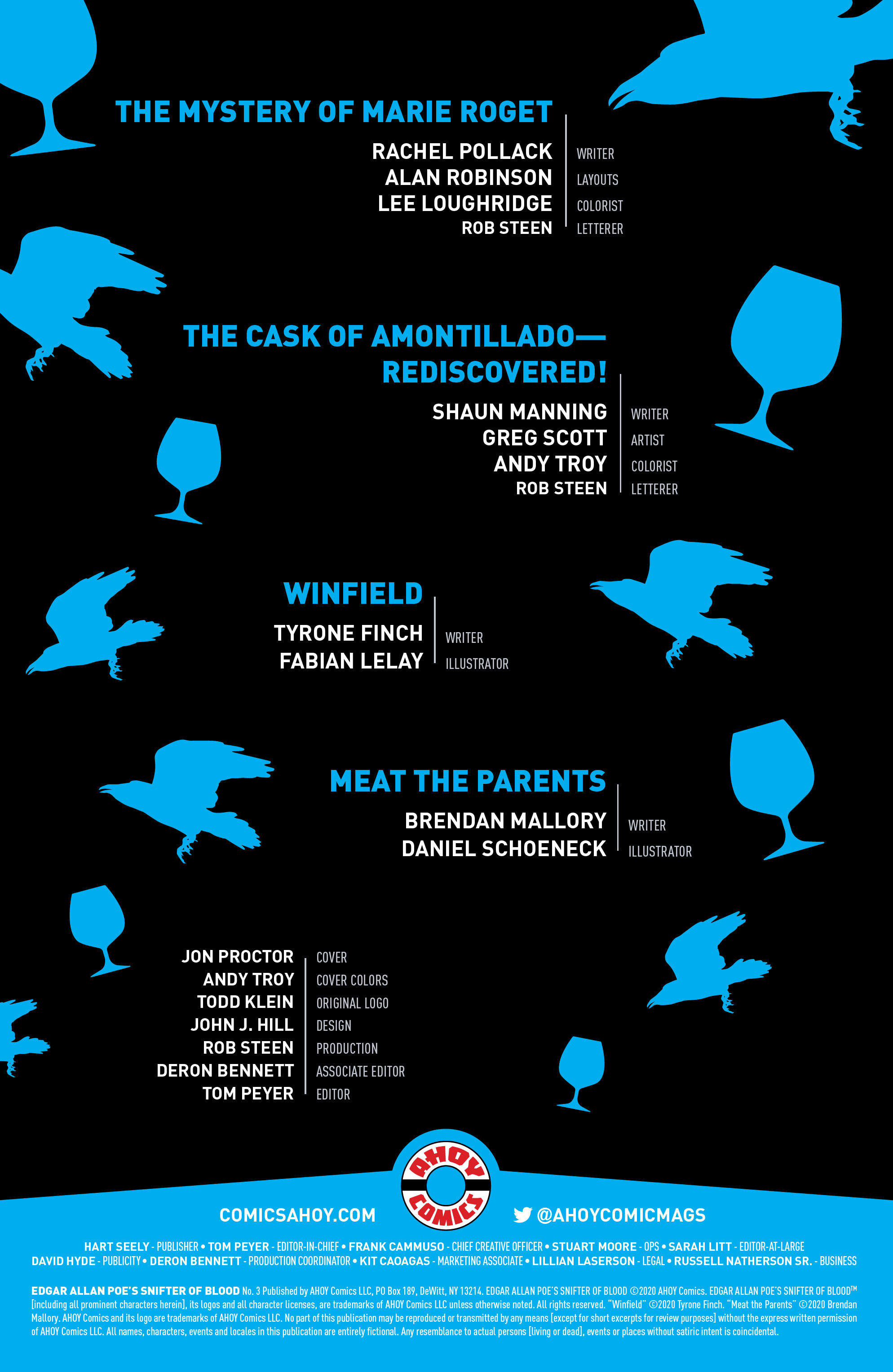 Read online Edgar Allan Poe's Snifter of Blood comic -  Issue #3 - 2