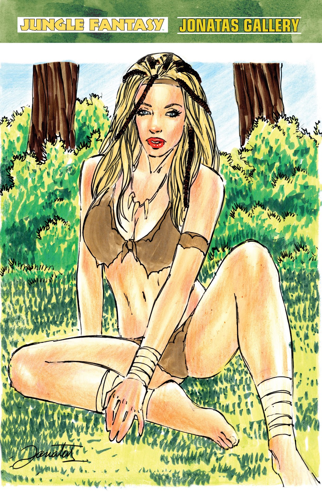 Read online Jungle Fantasy Beauties 2019 comic -  Issue # TPB - 61