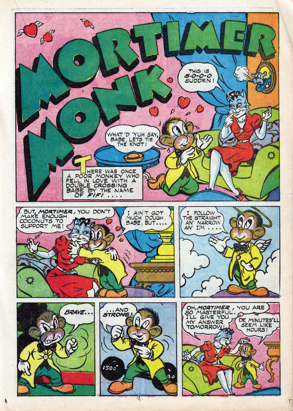 Read online Comedy Comics (1942) comic -  Issue #12 - 33